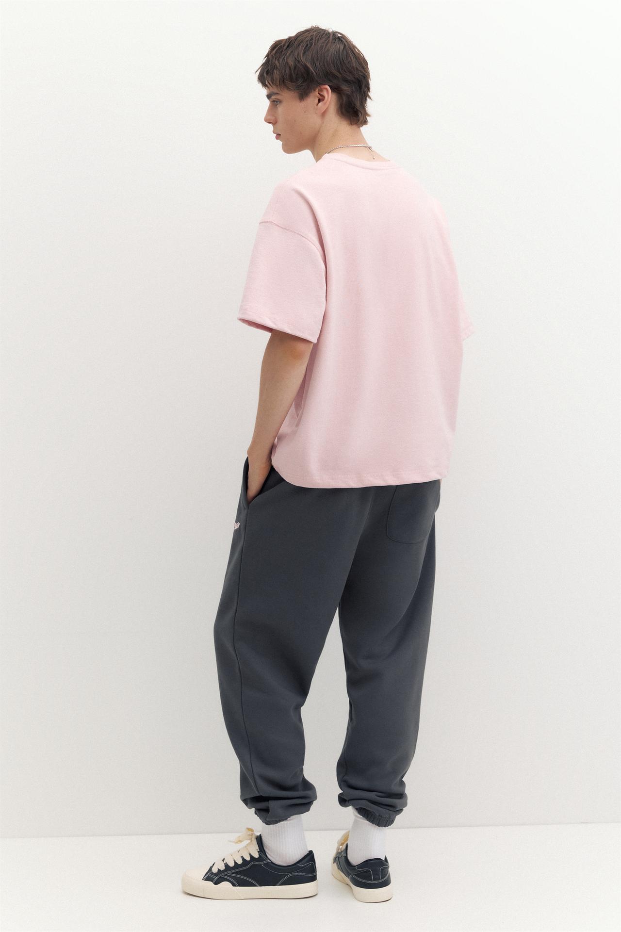 Short sleeve STWD sweatshirt — Pink