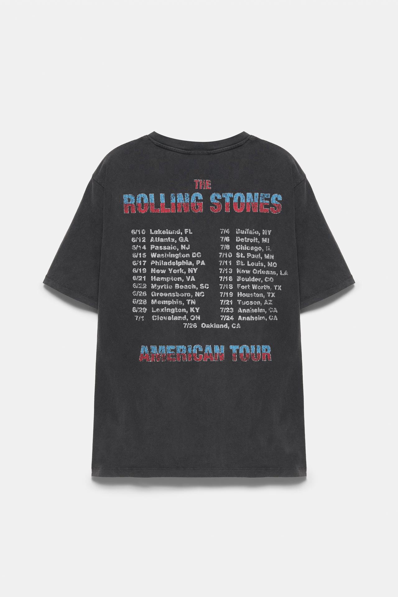 Rolling Stones T-shirt — Dark anthracite
