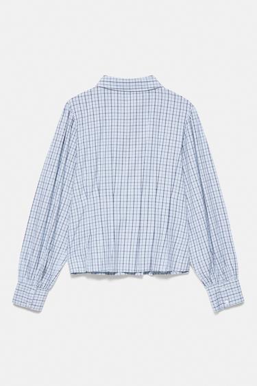 Plaid fitted shirt — Grey/Blue 6