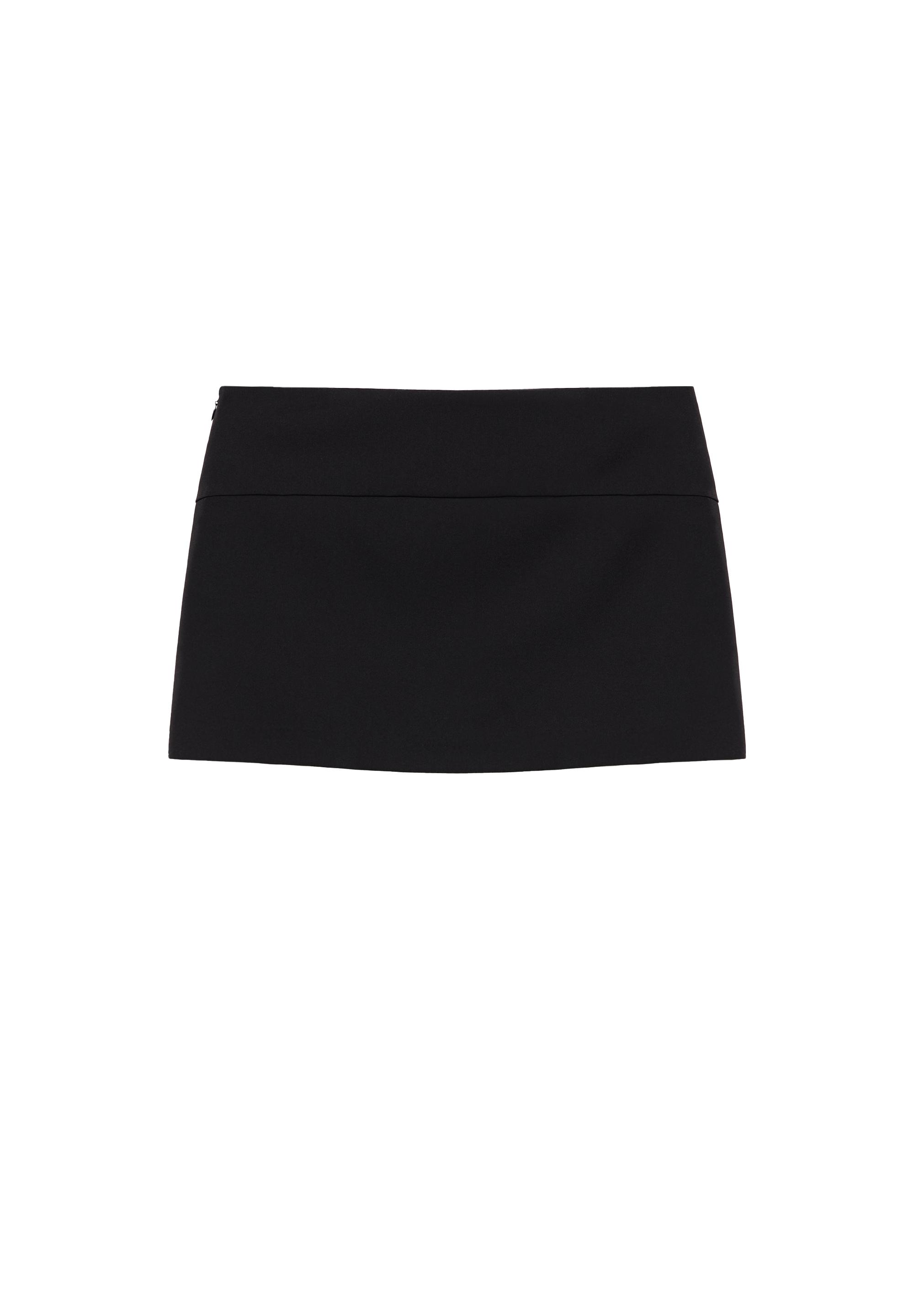 Mini skort — Black