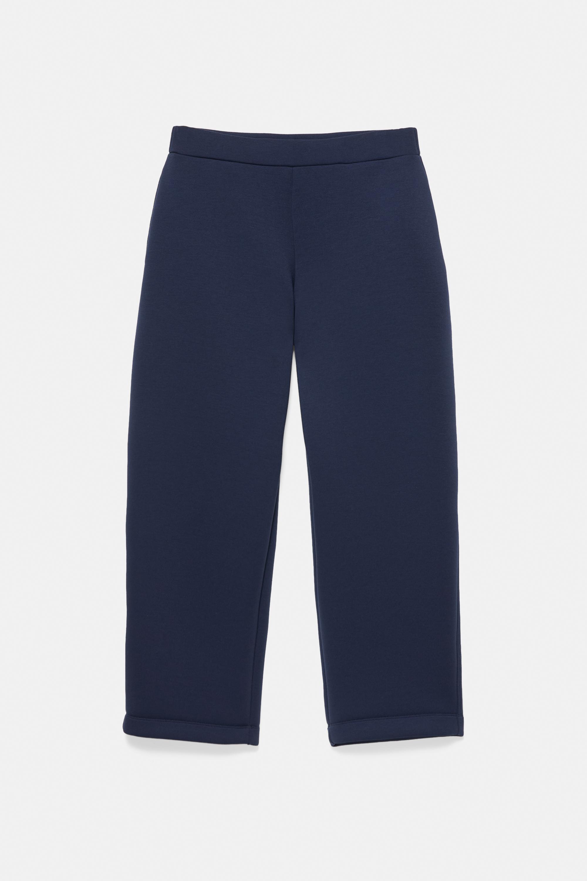 Pull&Bear Sentetik kauçuk etkili barrel pantolon