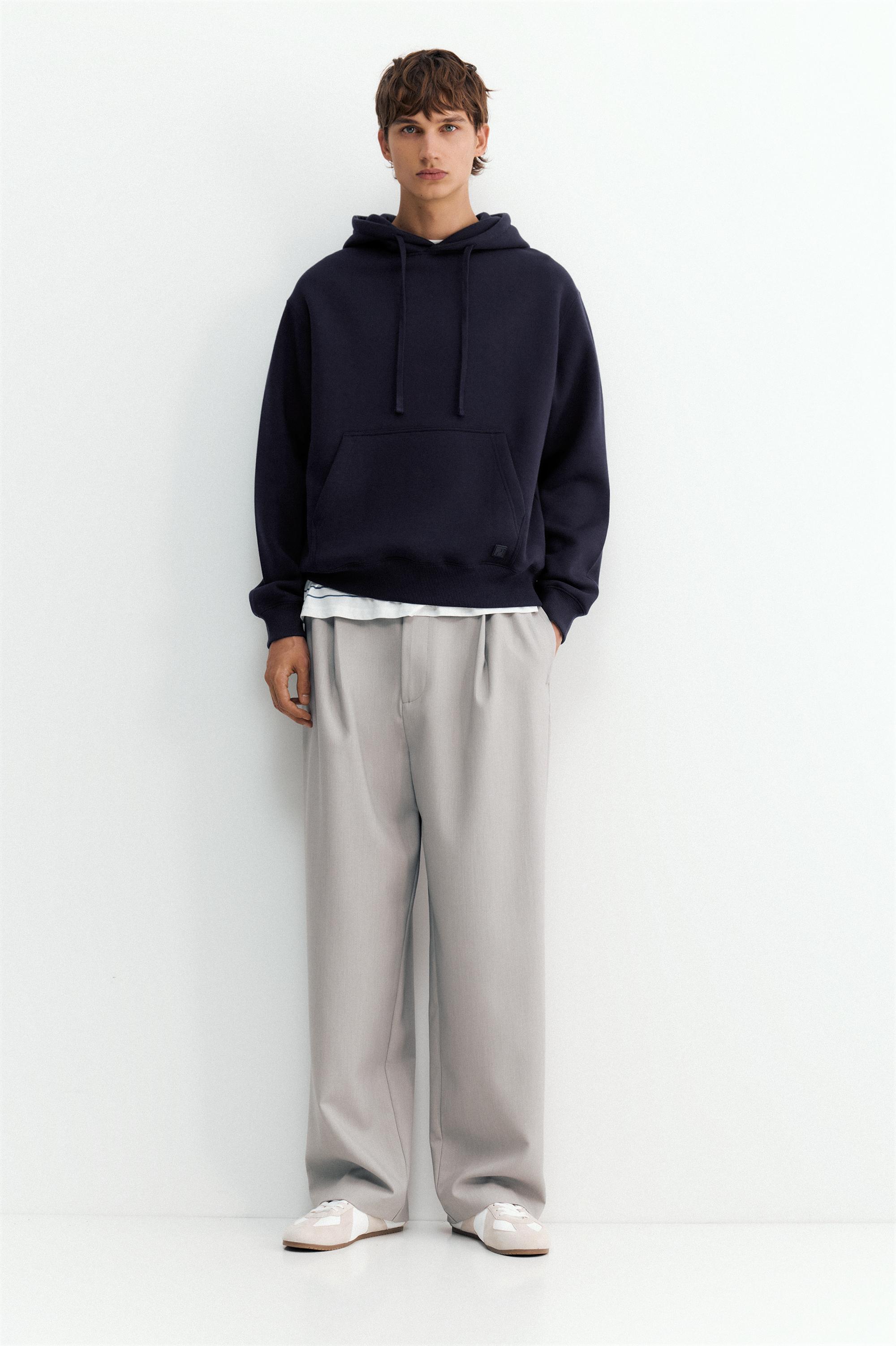 Basic hoodie — Navy