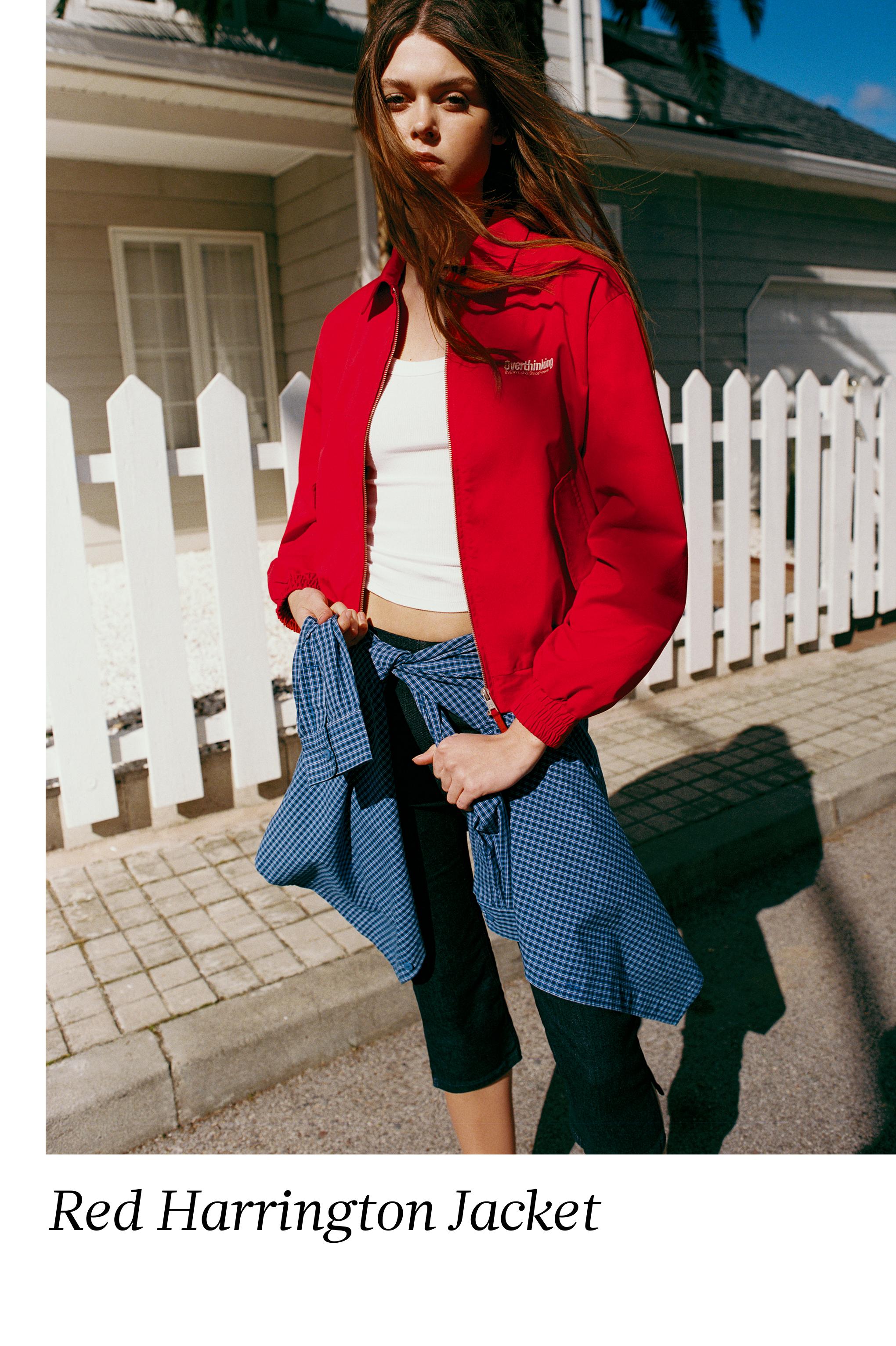 Nakışlı kırmızı ceket - Görsel 23