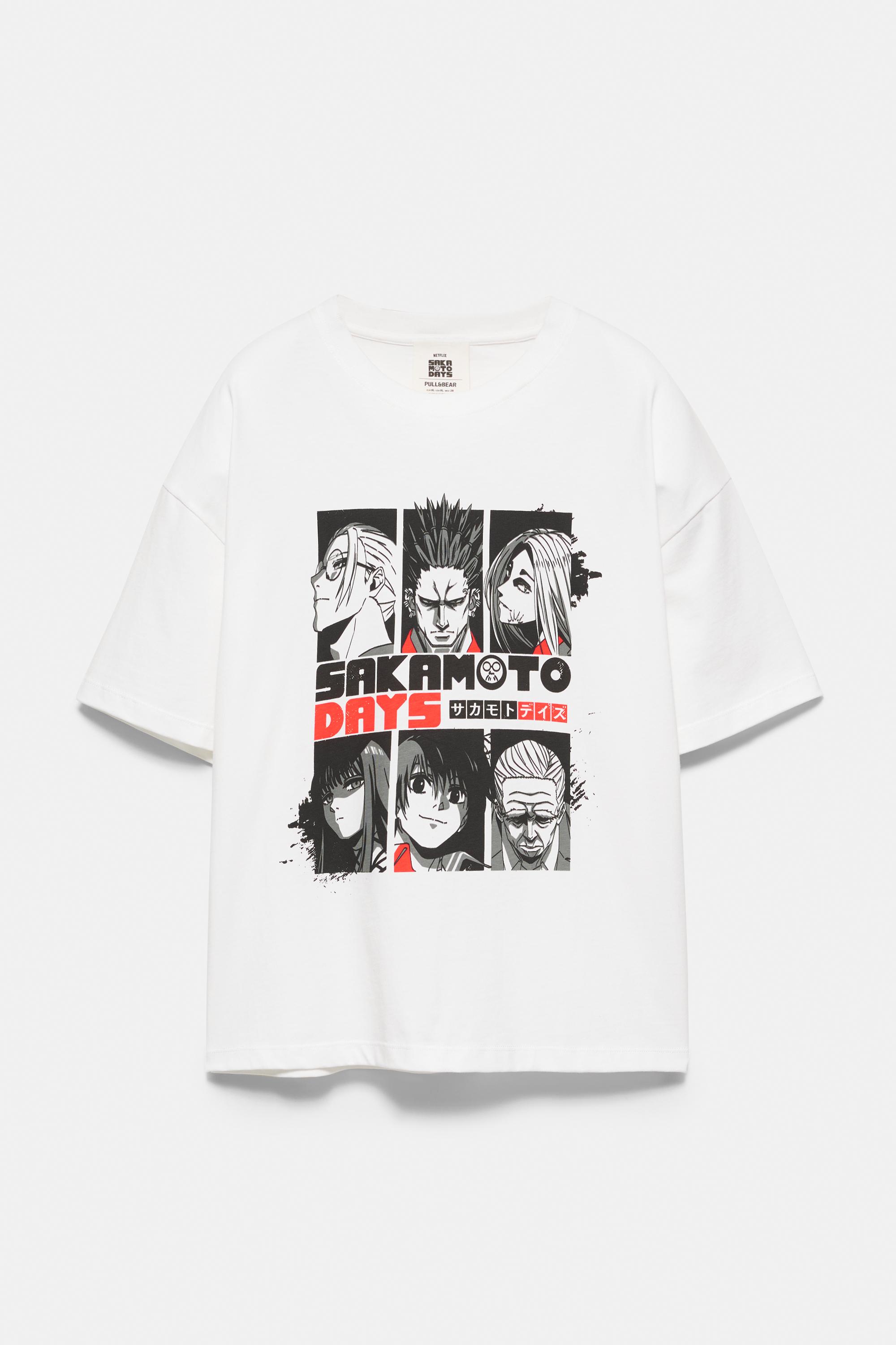 Sakamoto Days regular fit T-shirt — White