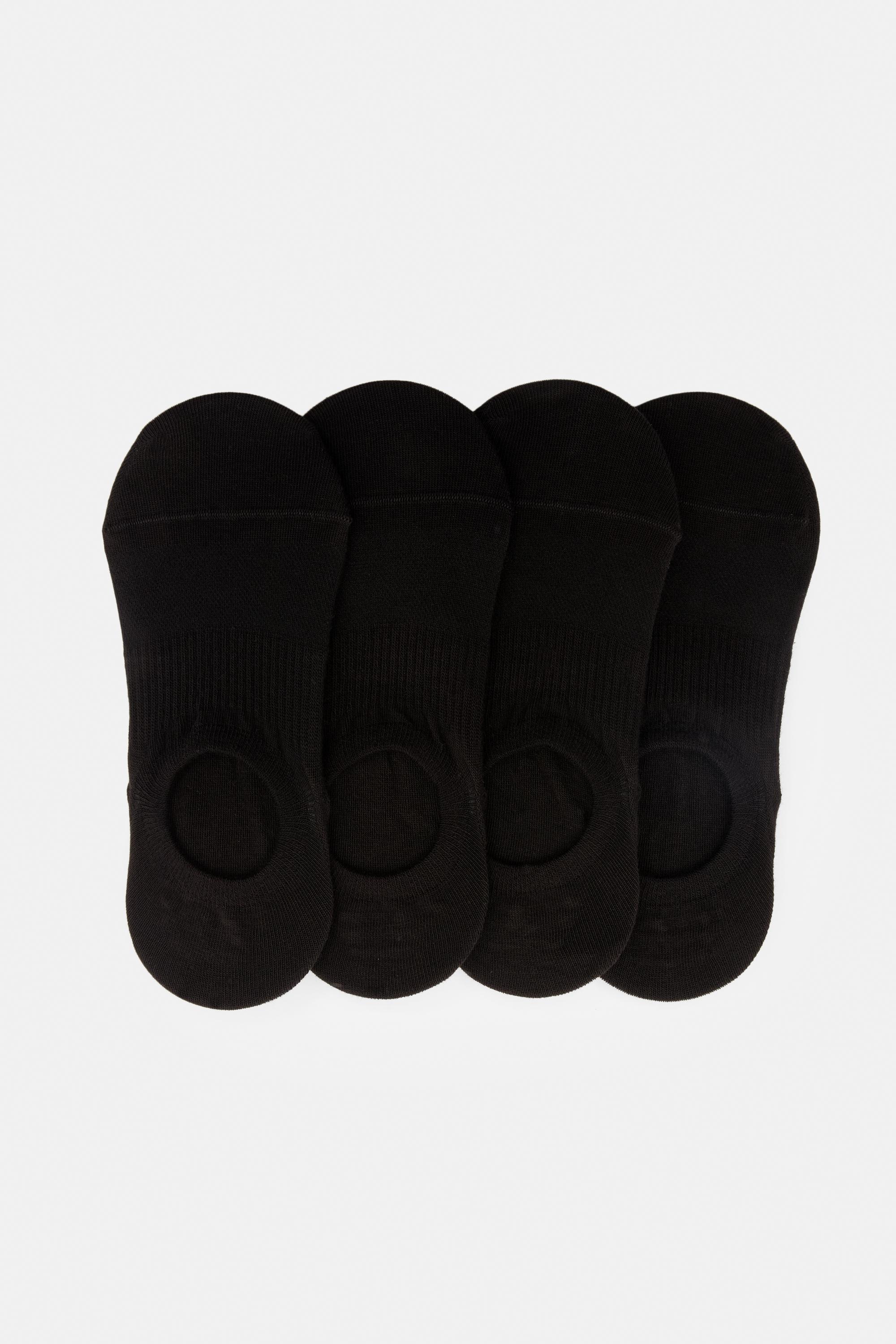 Pack Schwarze Sneakersocken