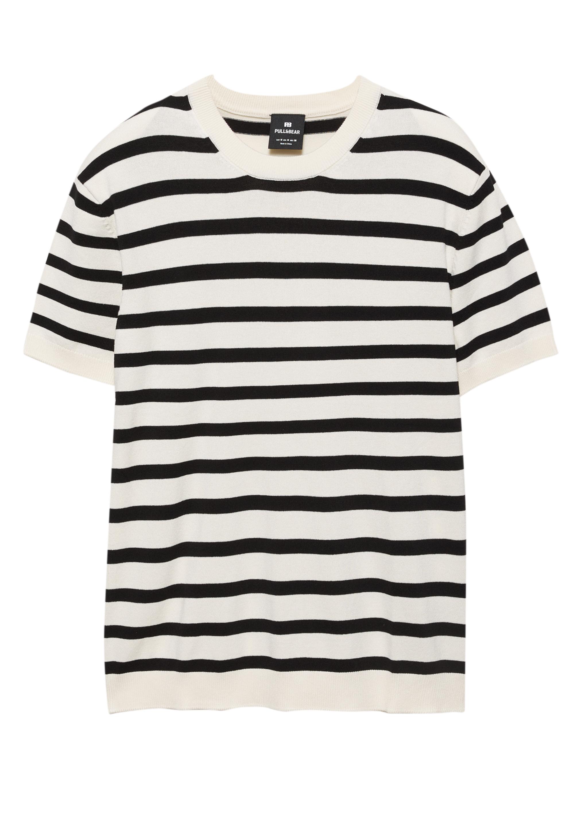 Short sleeve jumper — White/Black