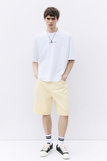 STWD boxy T-shirt — White 1