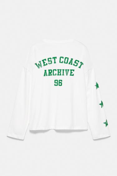 Los Angeles Graphic Oversize T-shirt — Ice 5