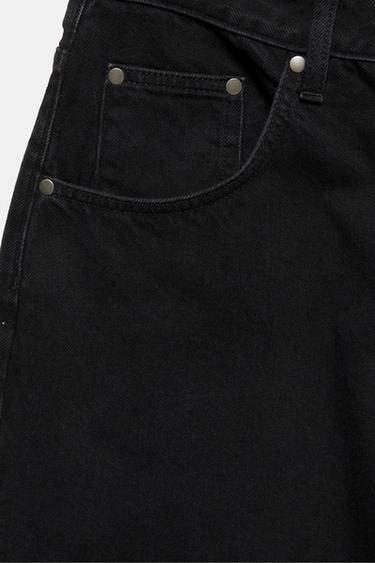 Barrel jeans — Faded black 8