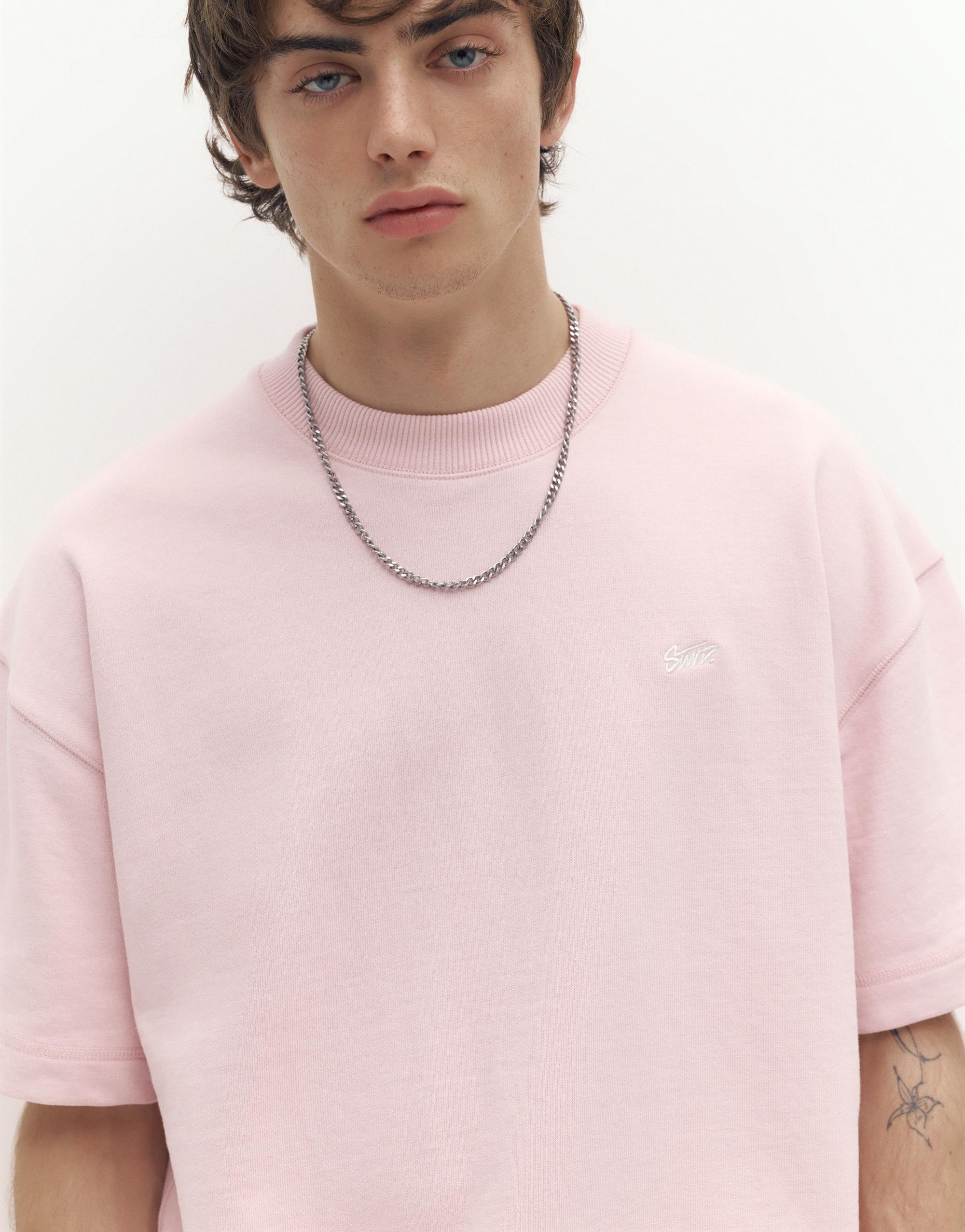 Kısa kollu logolu sweatshirt - Görsel 9