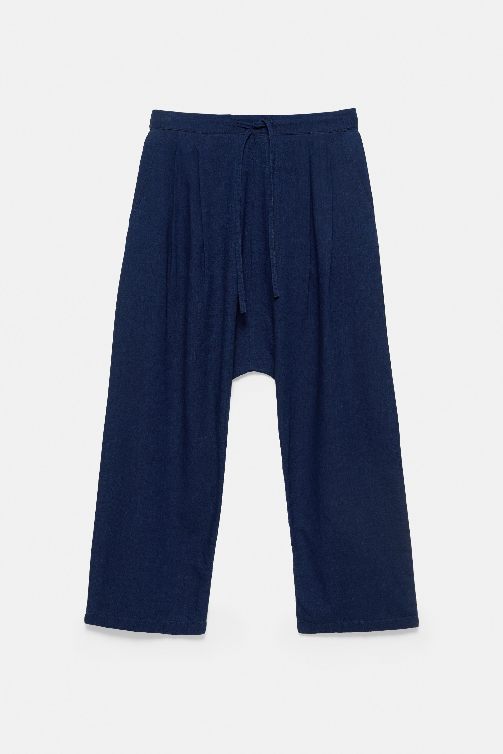 Fluid baggy jeans — Dark blue
