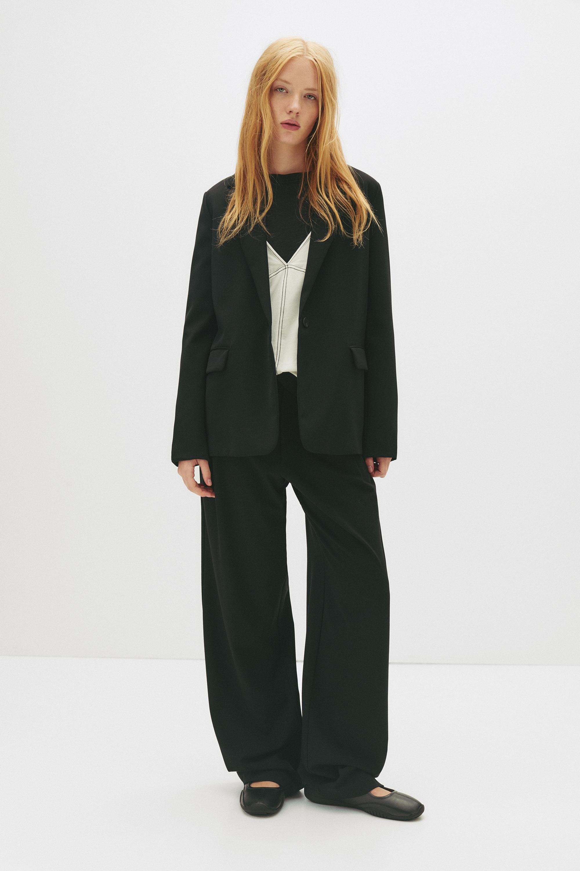 Basic blazer - Görsel 5