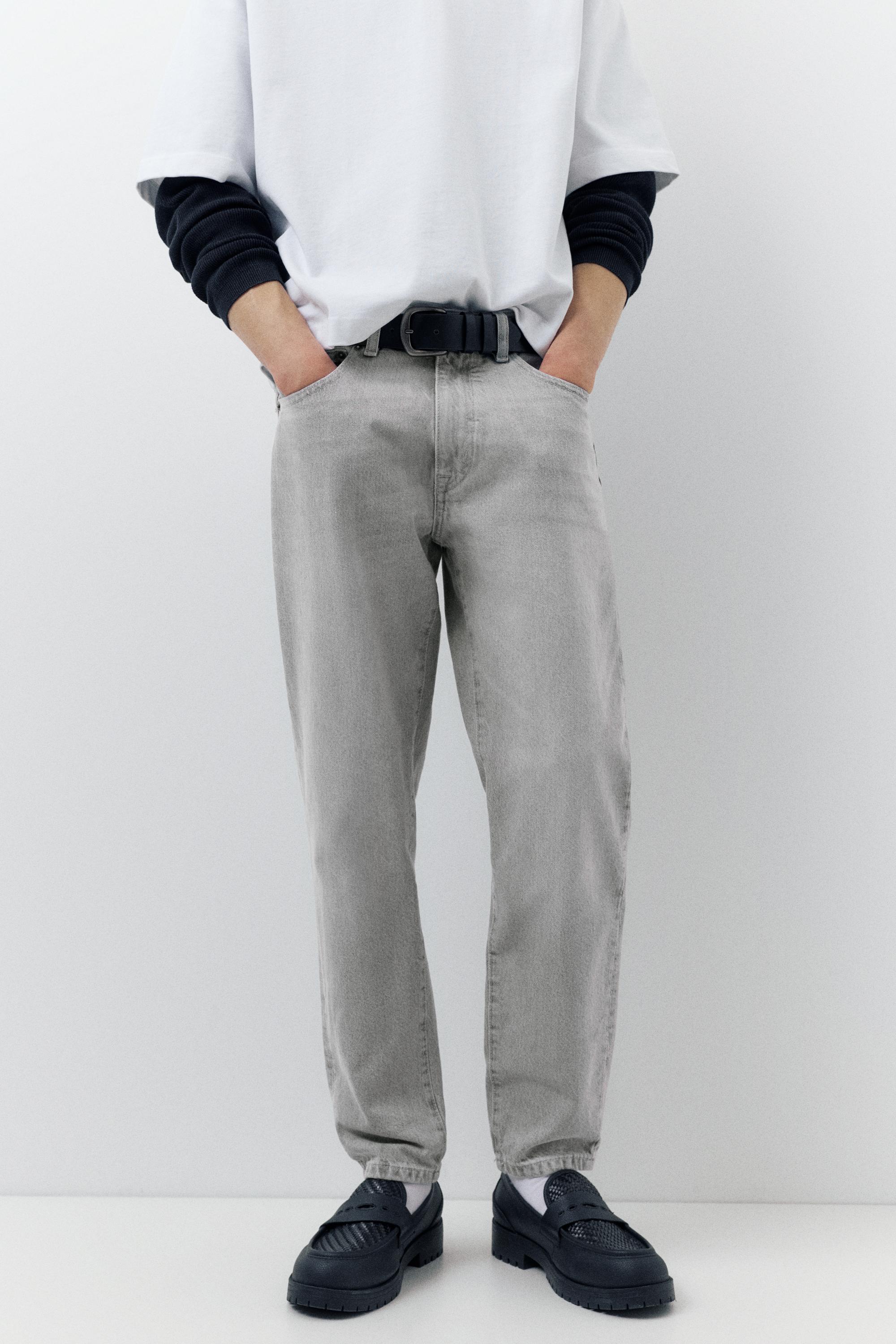 Standard jeans — Pale grey