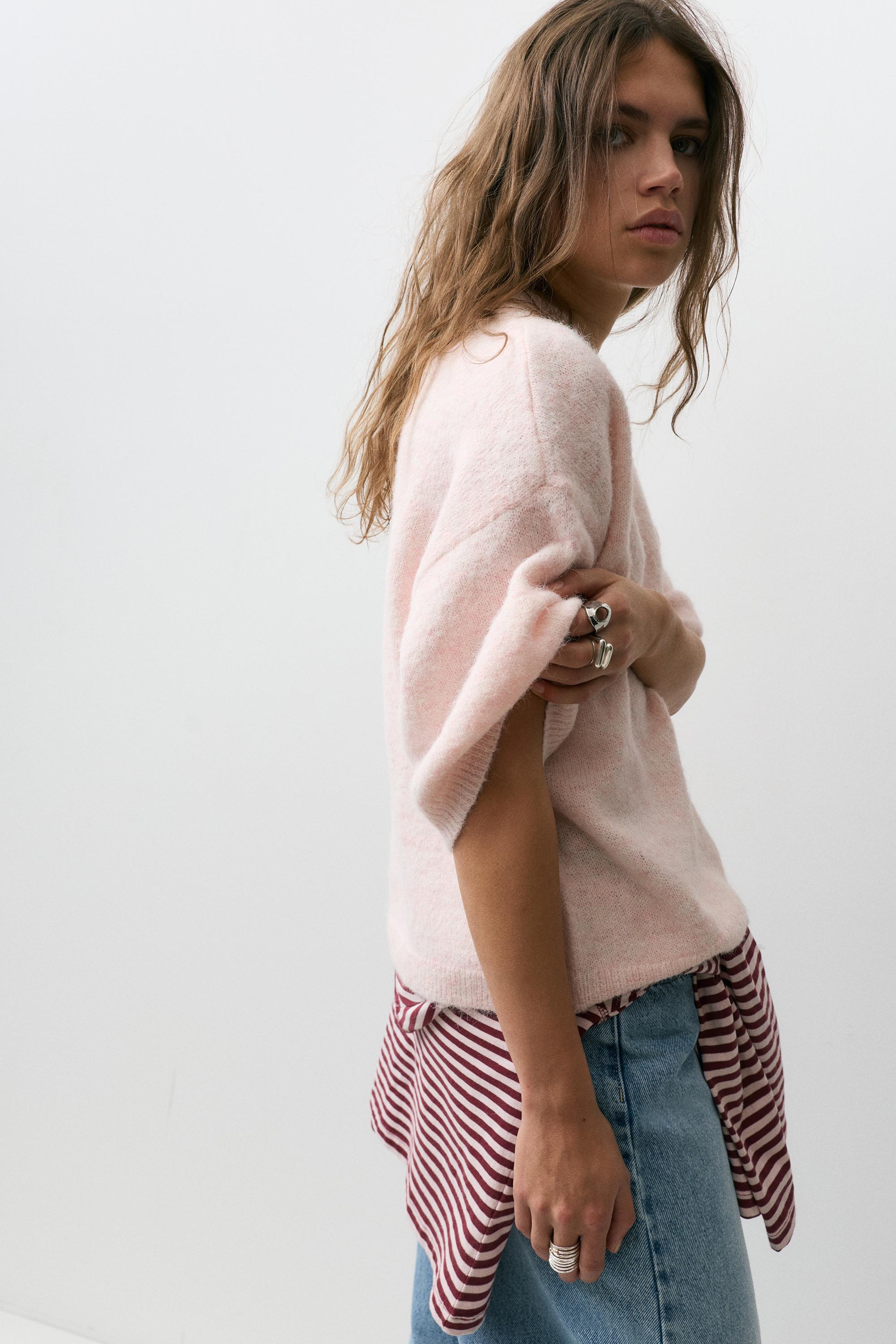 pull boxy manches courtes