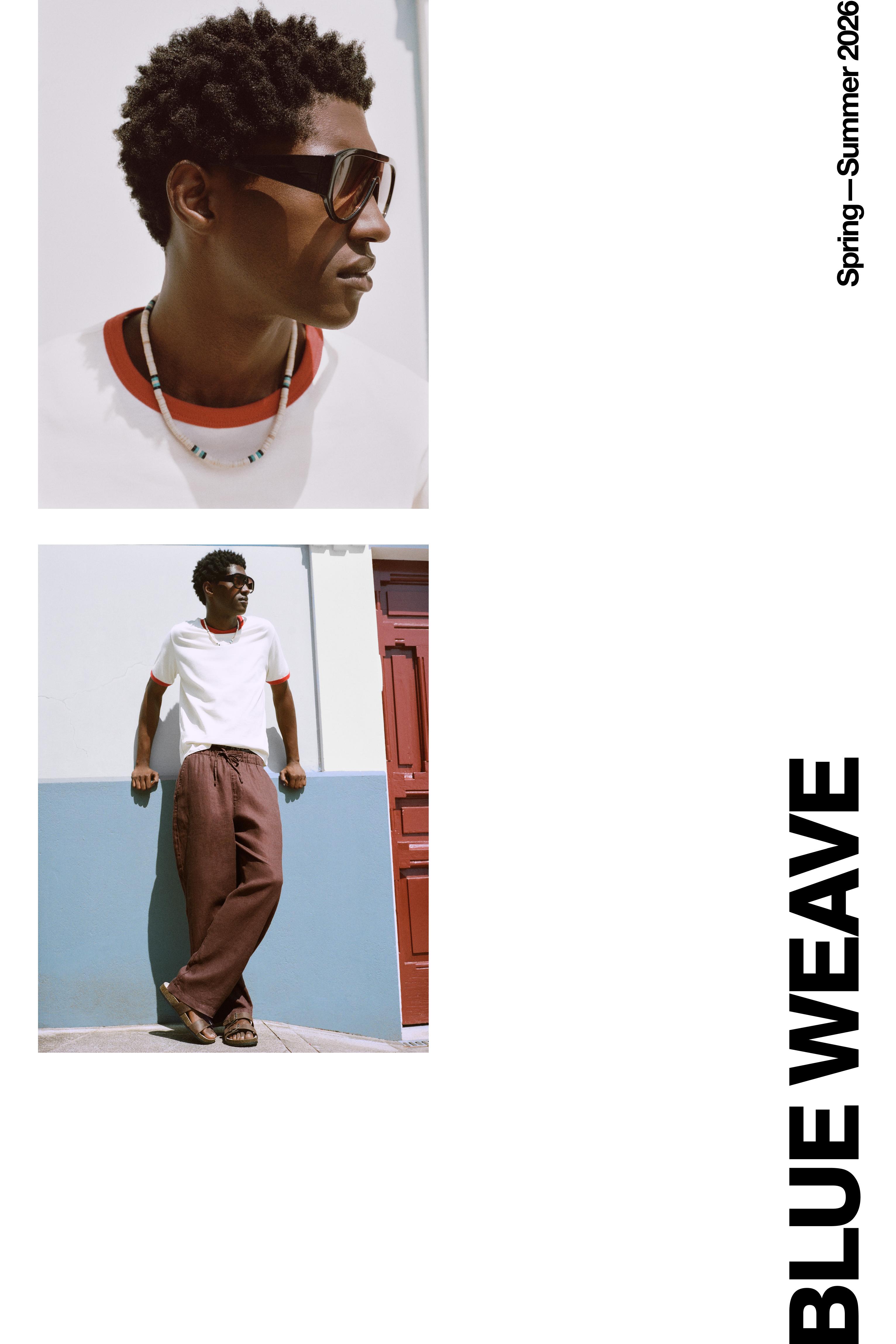 100% linen jogger trousers — Brown