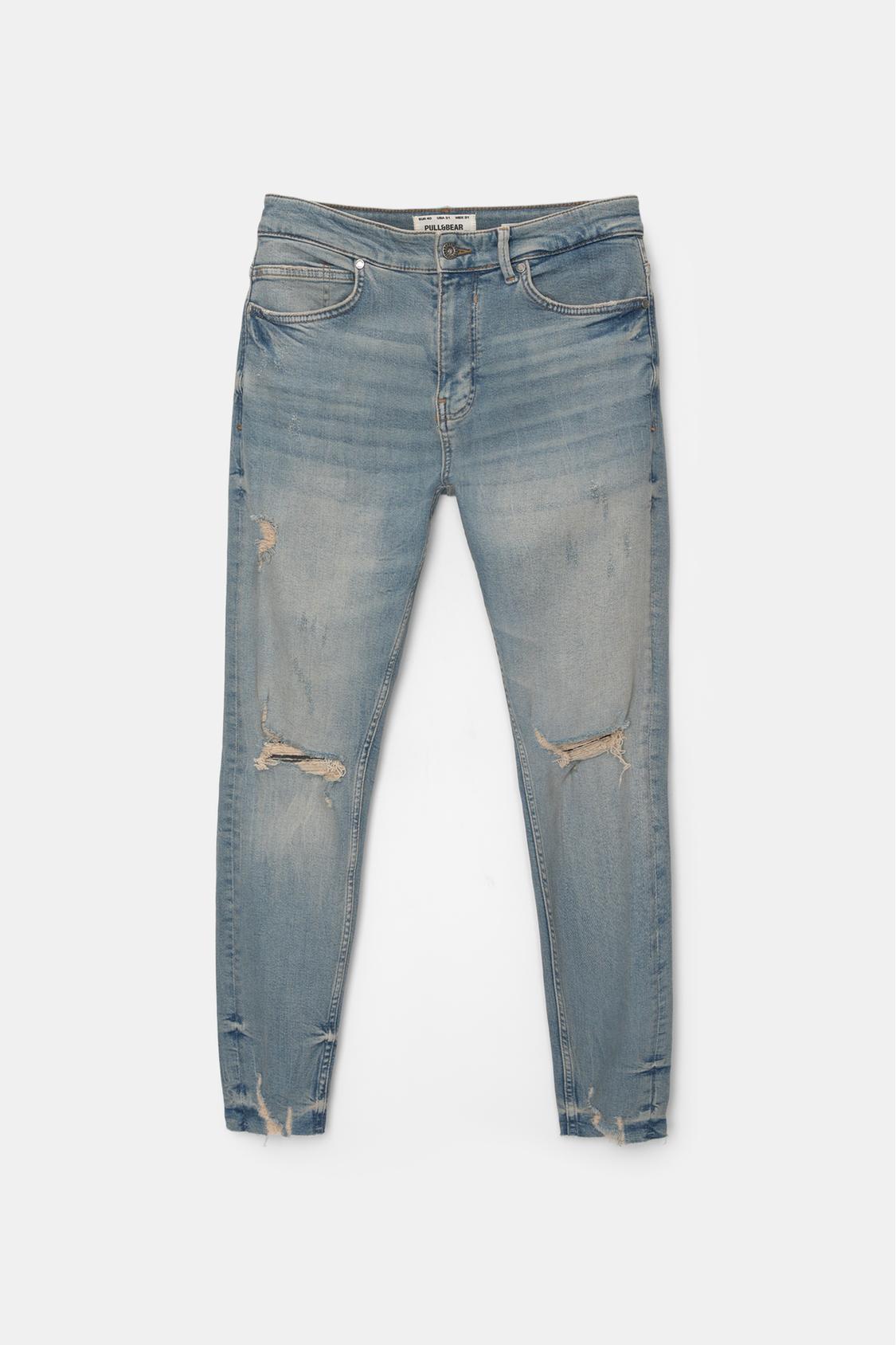 Pull And Bear Jeans For Man Carrot Fit Jeans Pull And Bear Jeans