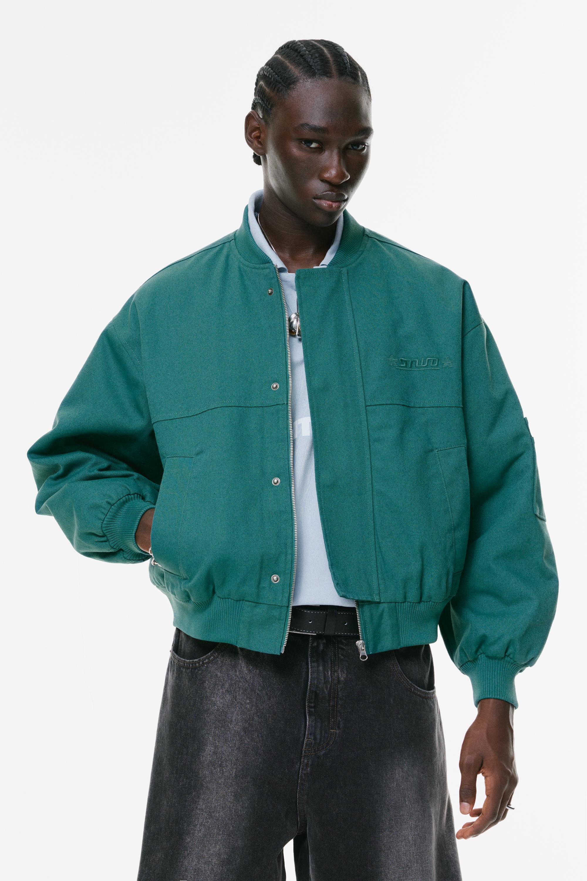 Baumwoll-Bomberjacke