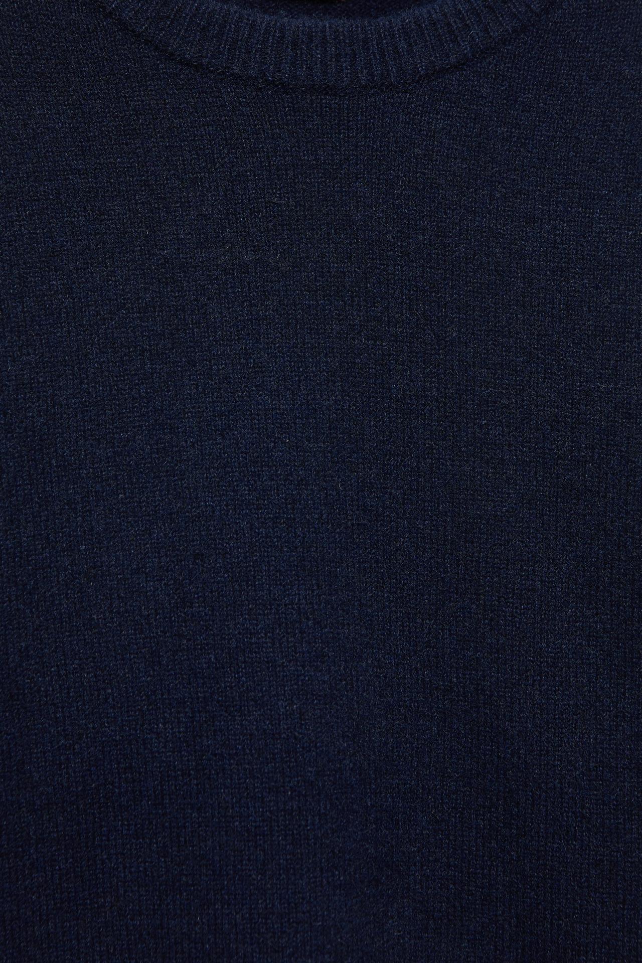 Soft-touch boxy jumper — Navy