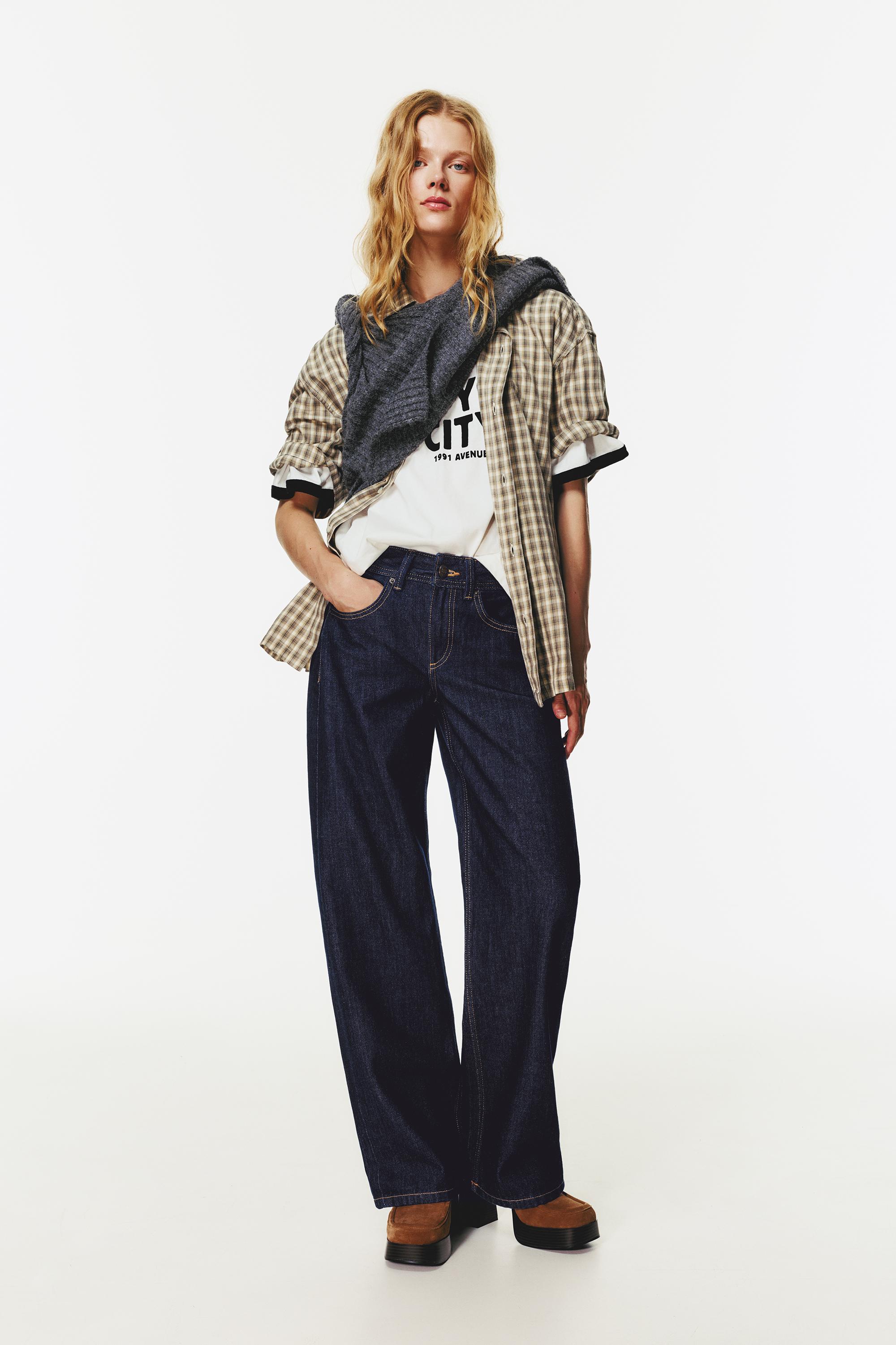 Düşük bel straight fit jean - Görsel 25