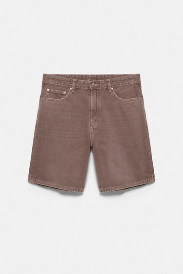 Standard denim Bermuda shorts — Brown 6