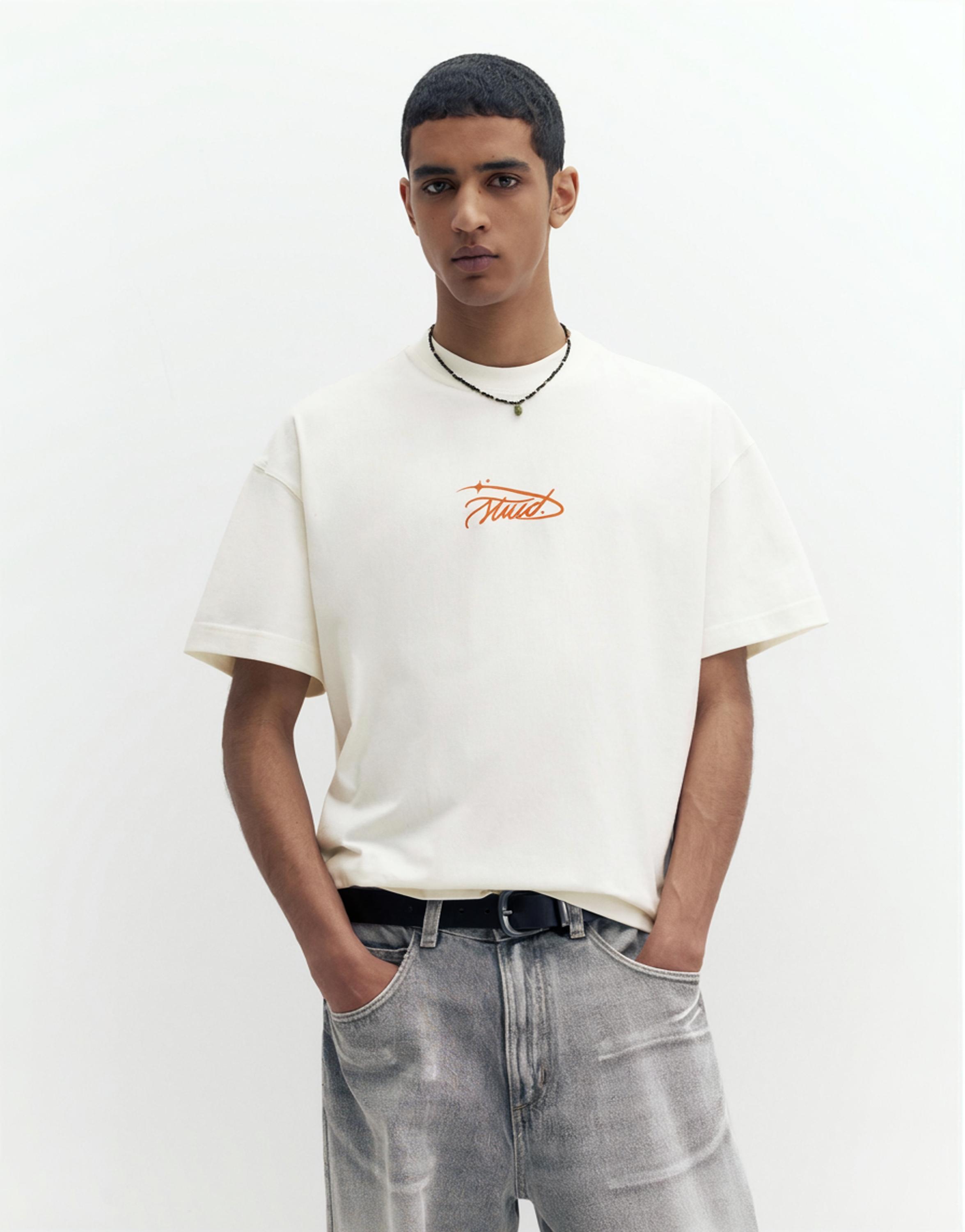 STWD beyaz t-shirt - Görsel 23