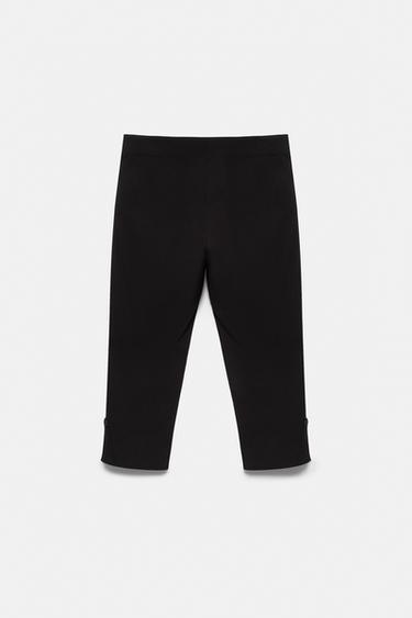 Frog fastening capris — Black 6