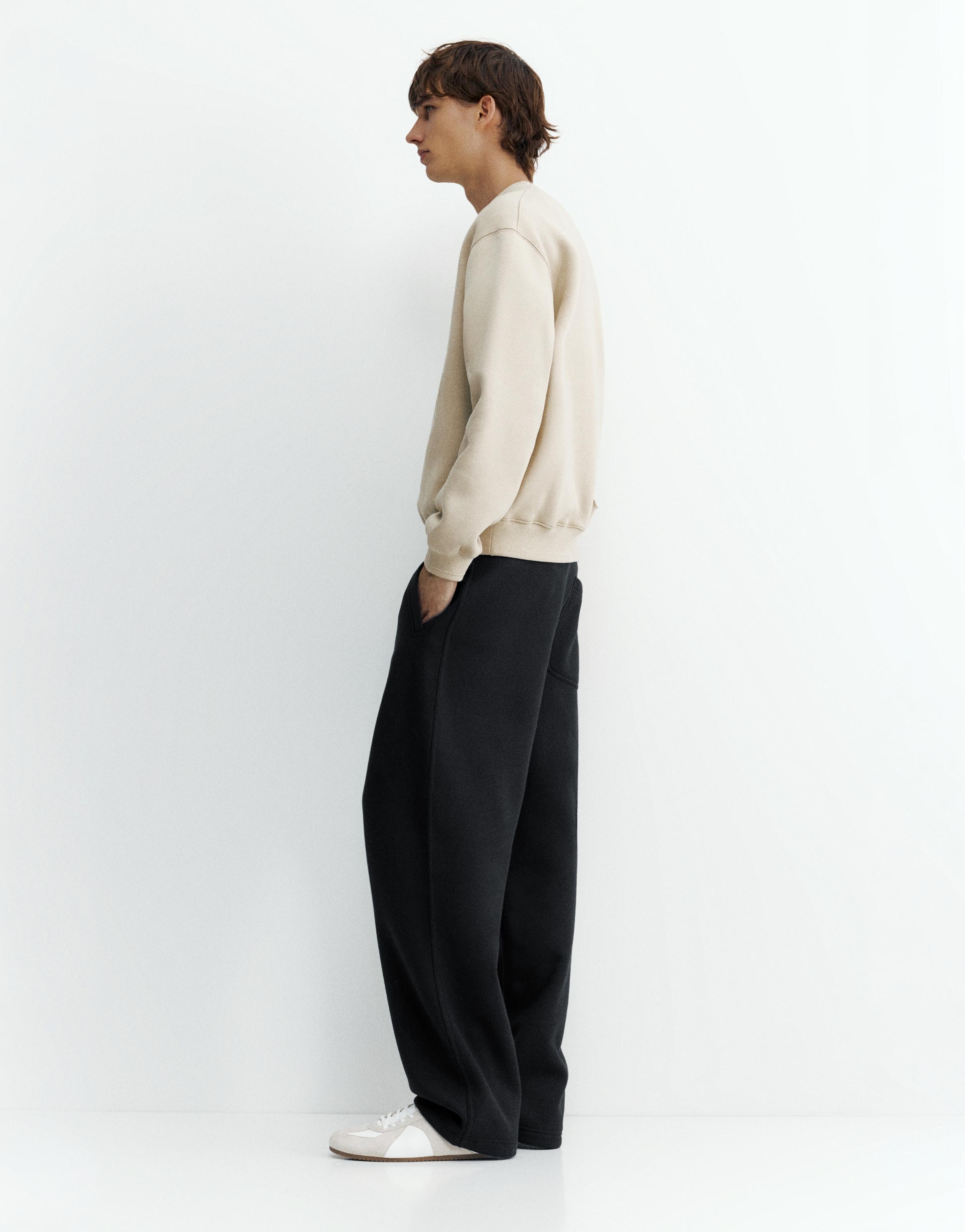 Baggy joggers — Black