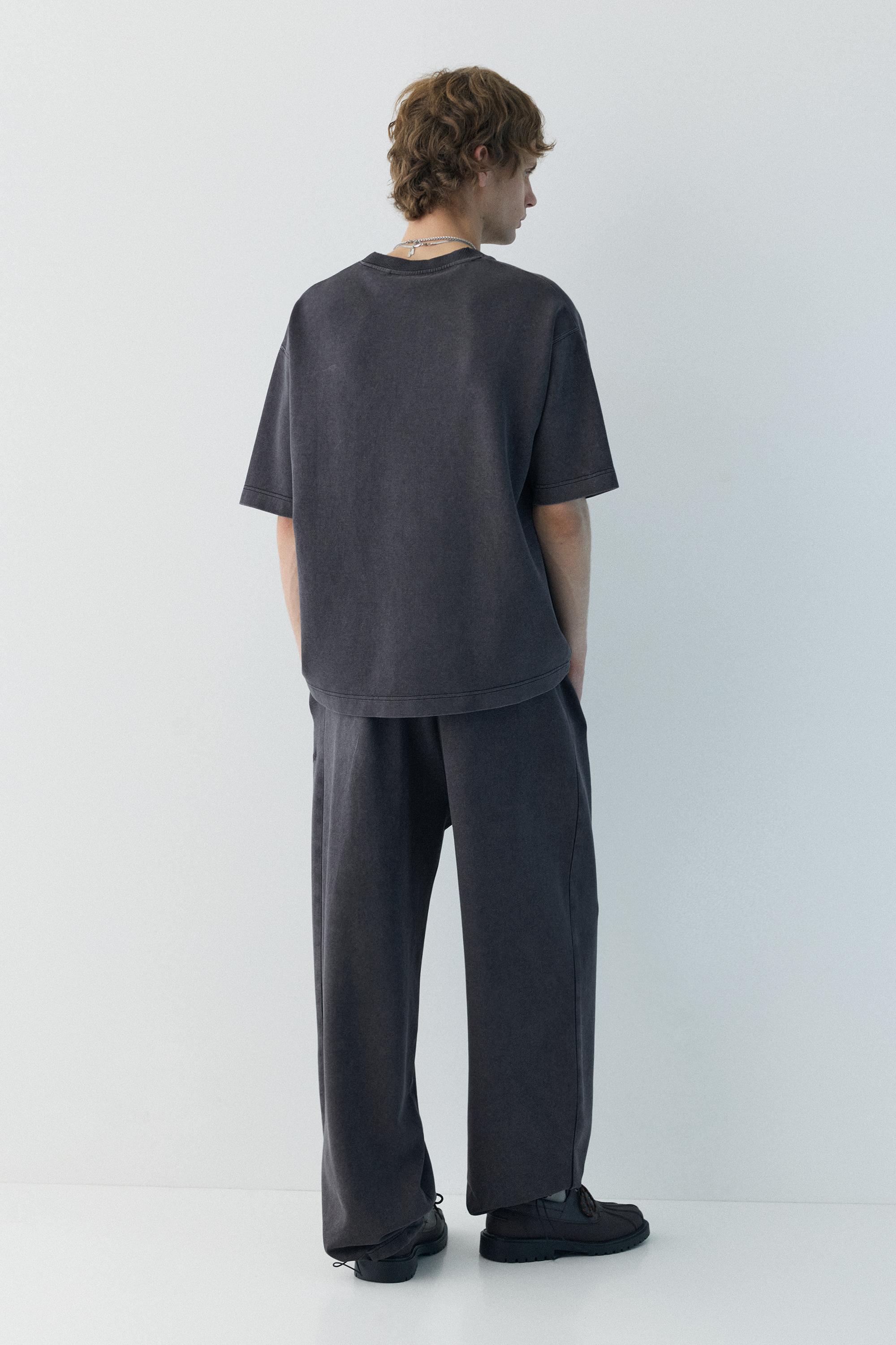 Soluk efektli STWD t-shirt - Görsel 27