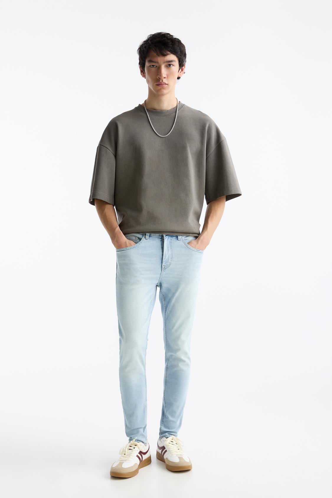 Stretch Jeans Biker Jeans Pull And Bear Super Skinny Jeans PULL&BEAR