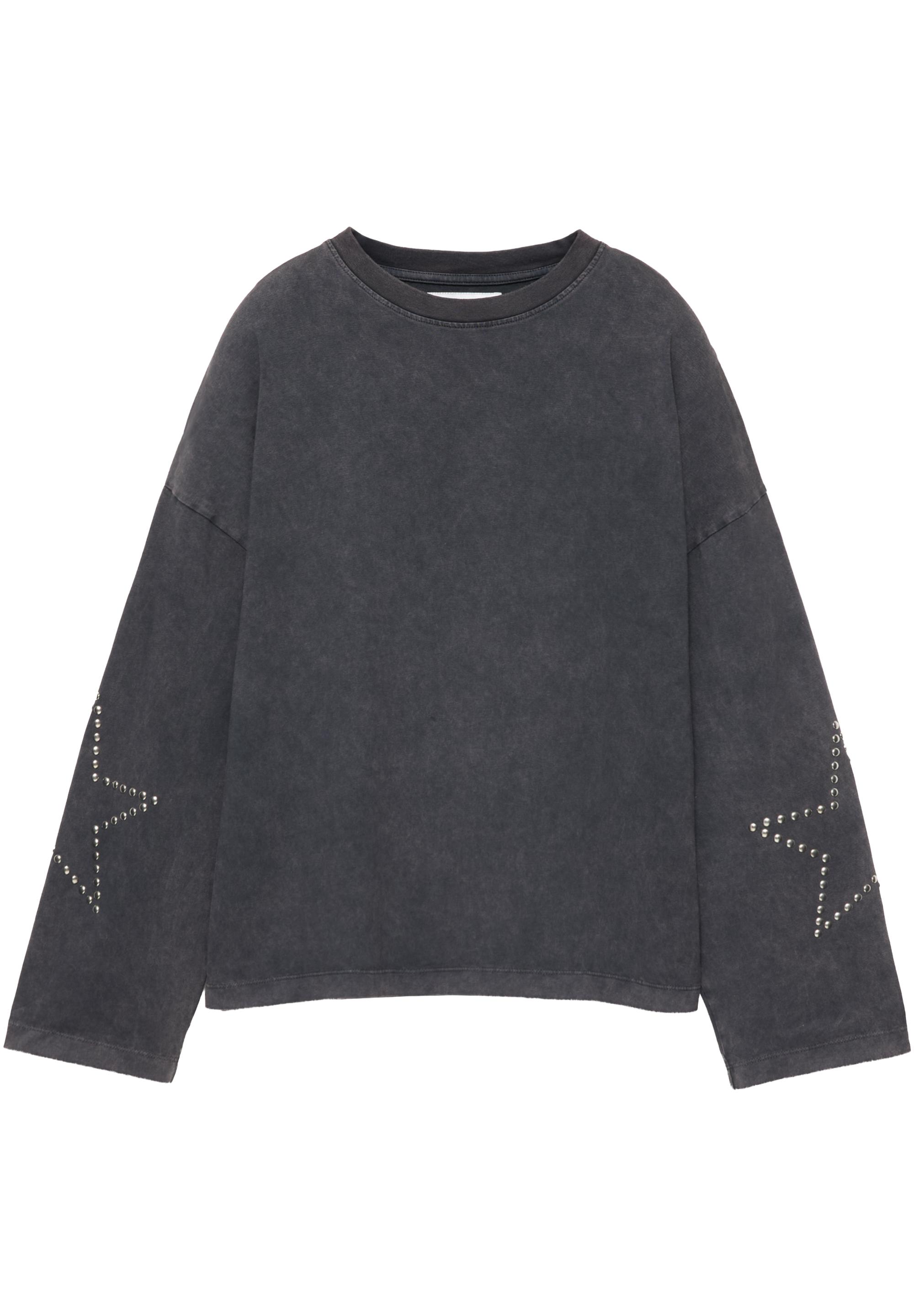 Oversize star T-shirt — Grey