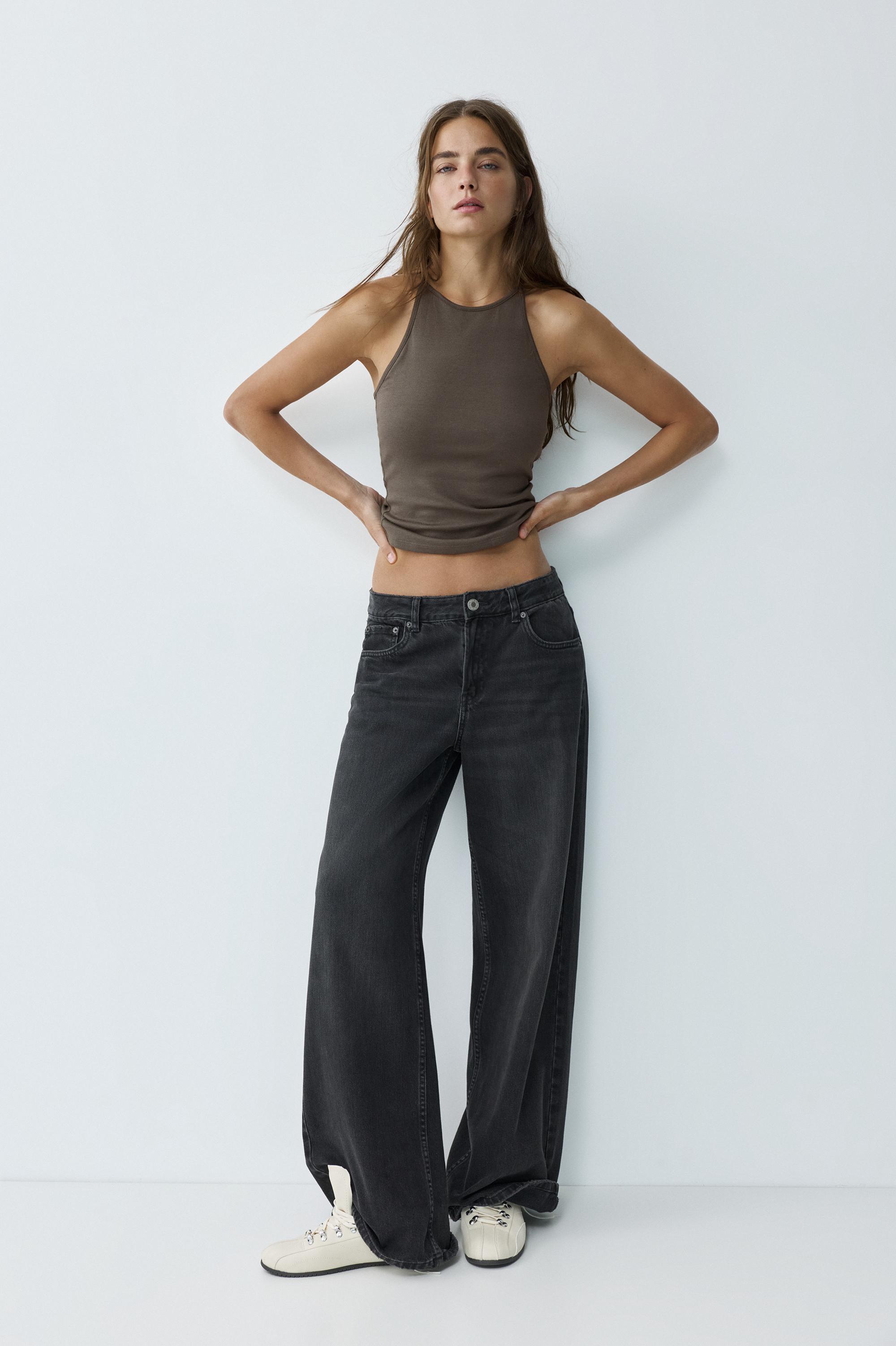 Halter-neck strappy back top — Mink