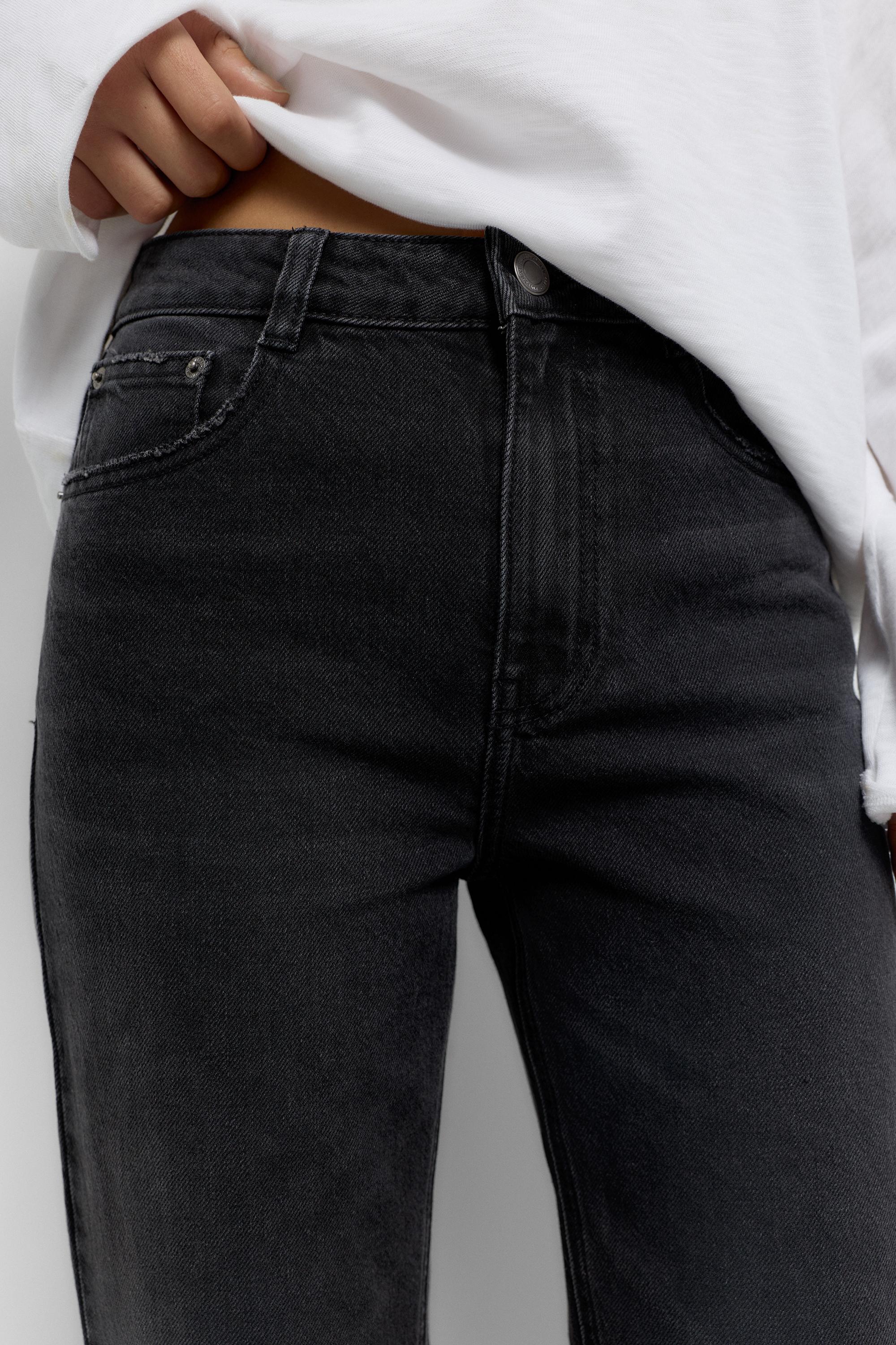 Slim fit comfort jeans — Black