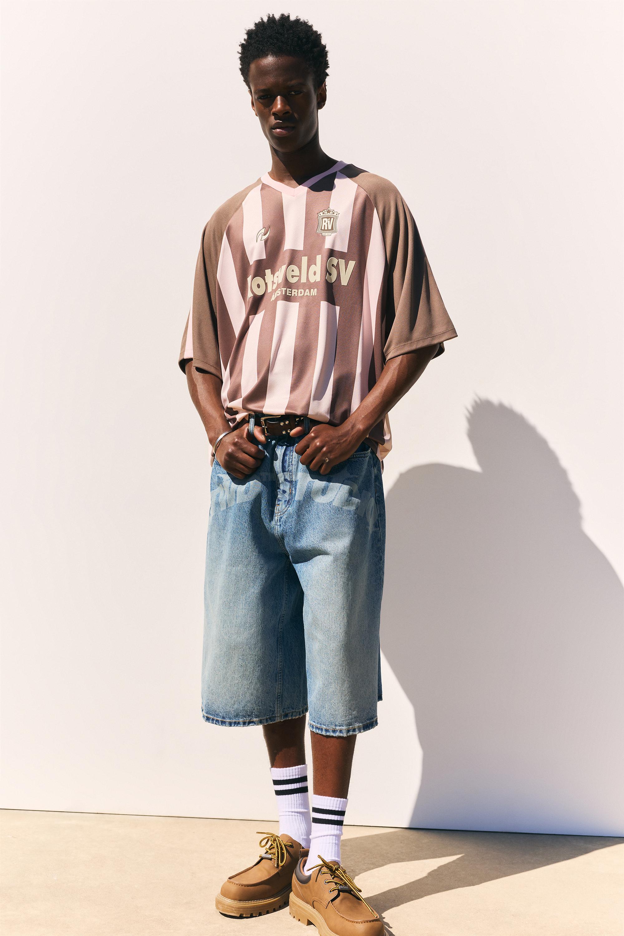 Çizgili Amsterdam futbol tişörtü - Görsel 18