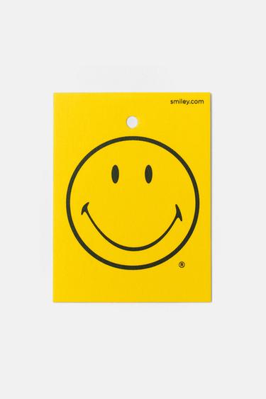 Smiley slogan T-shirt — Yellow 9