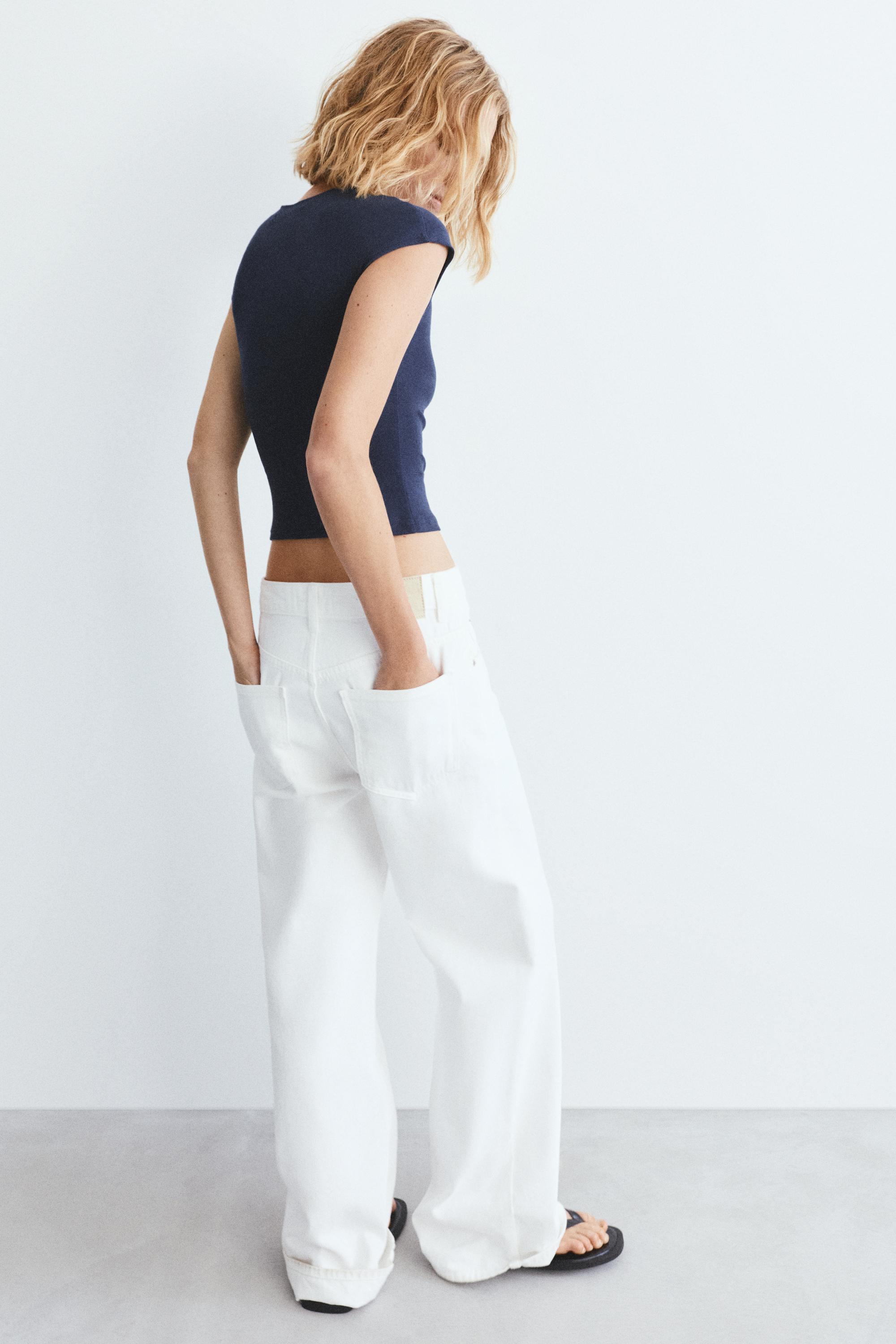 Fitted short sleeve T-shirt — Navy