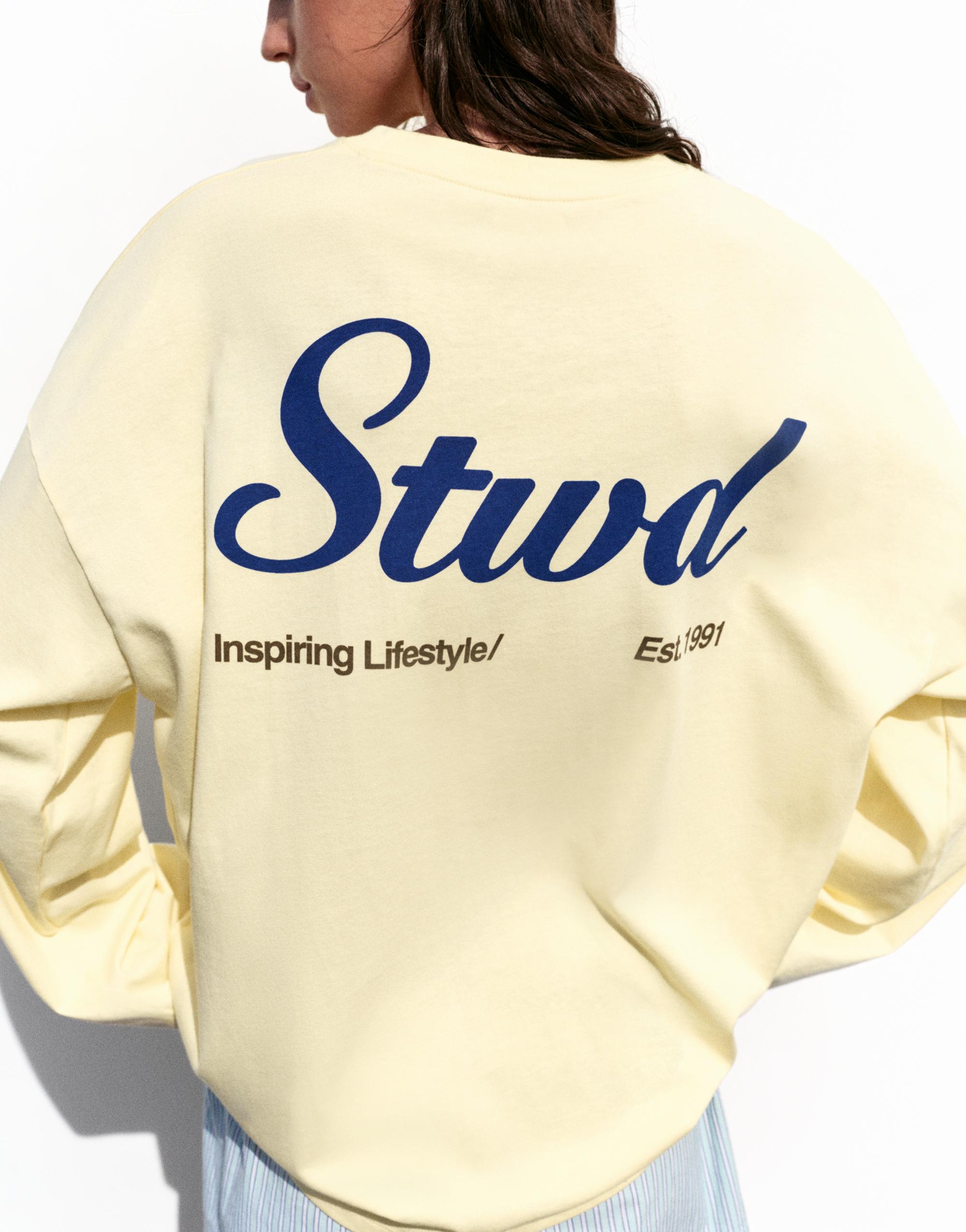 Long sleeve STWD T-shirt — Yellow