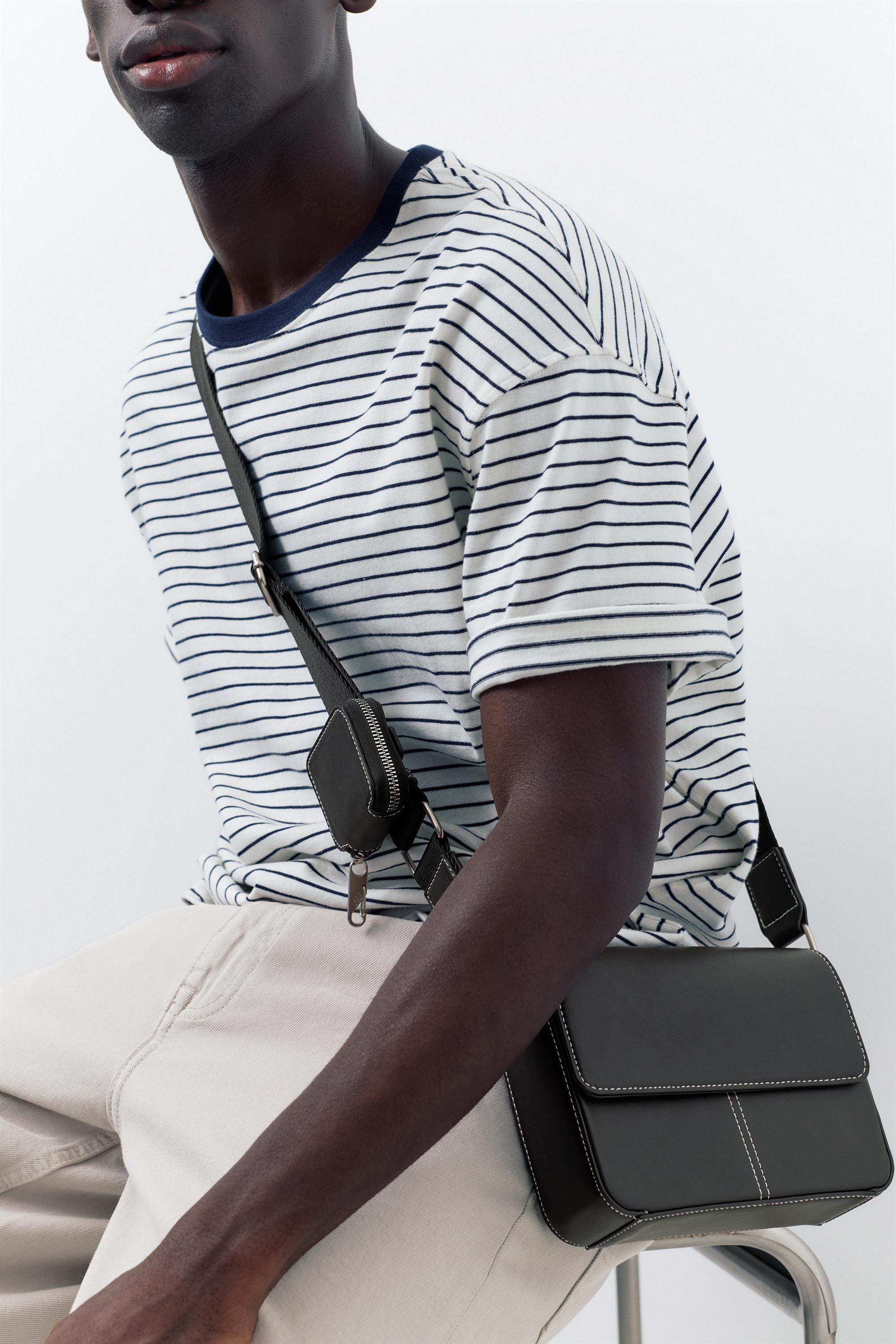 Dikişli portföy çapraz askılı çanta - Görsel 31