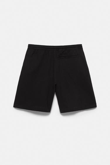 Bermuda sweat shorts — Black 9