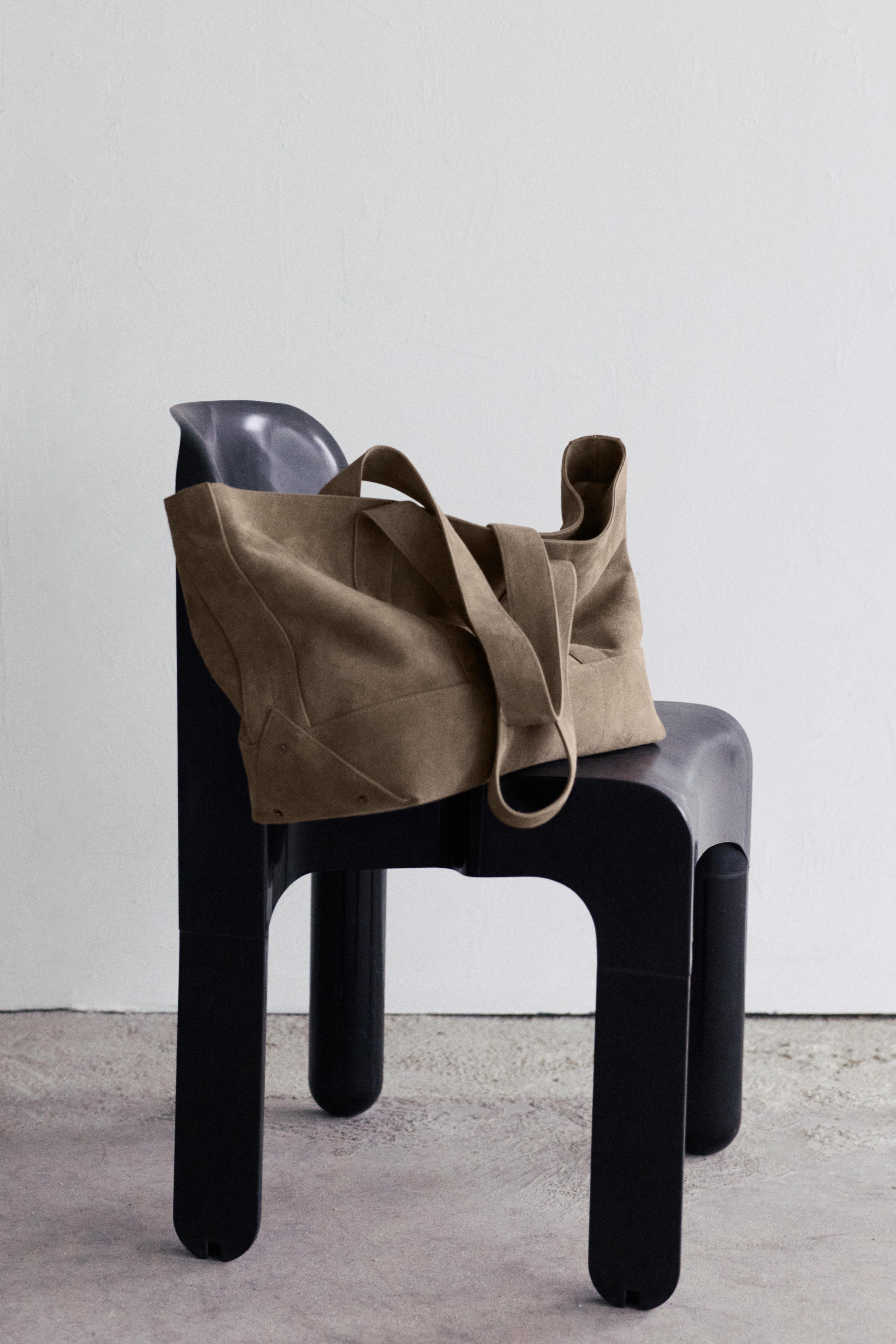 Deri shopper çanta - Görsel 41