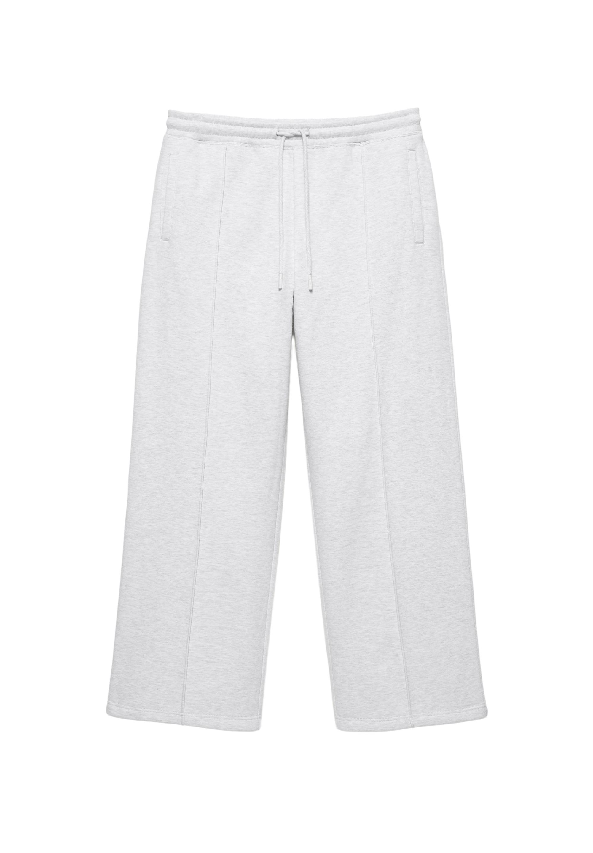 STWD baggy joggers — Pale marl
