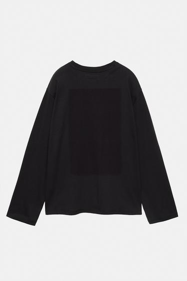 Oversize long sleeve T-shirt — Black 7