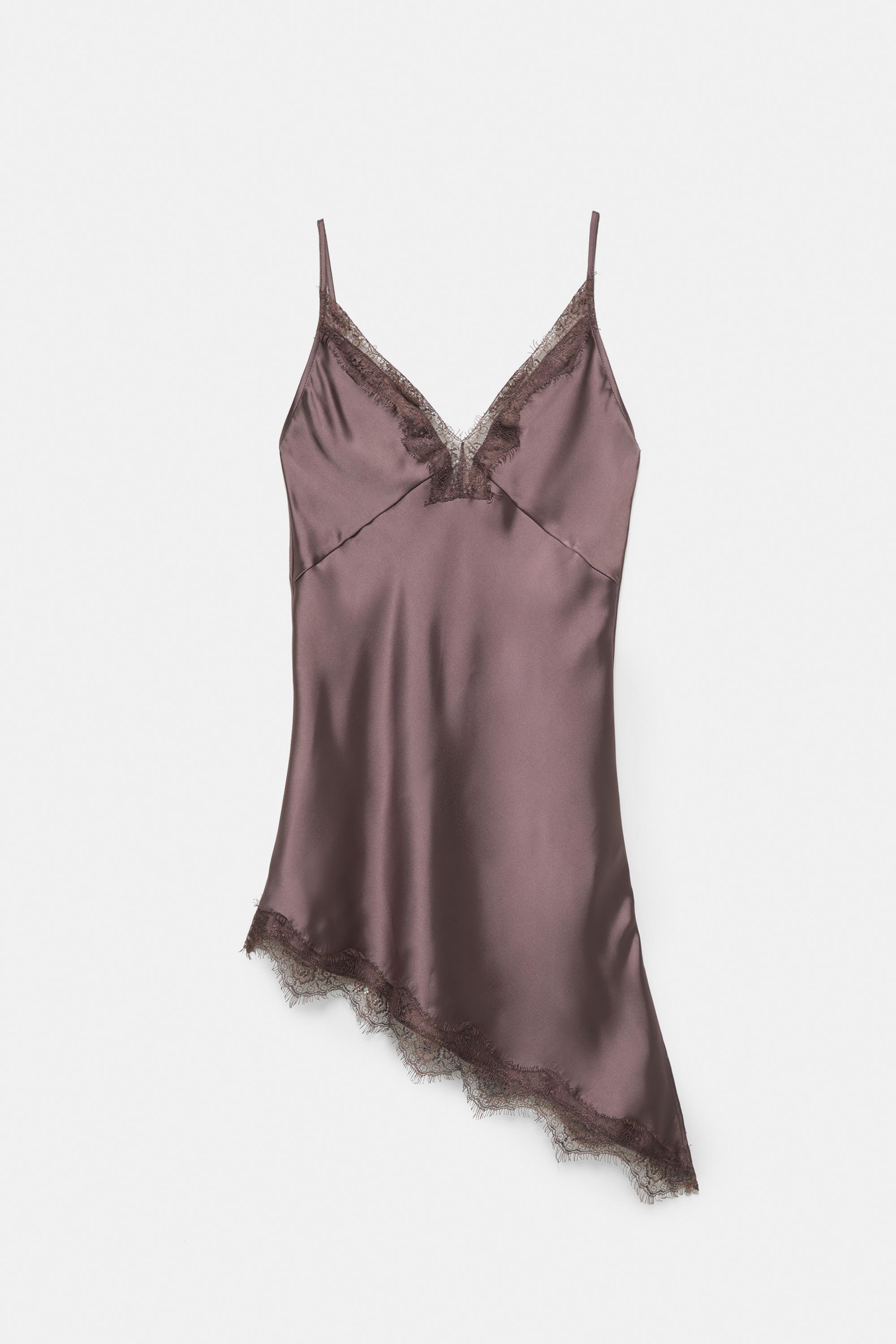 Asimetrik dantelli büstiyer - Görsel 4