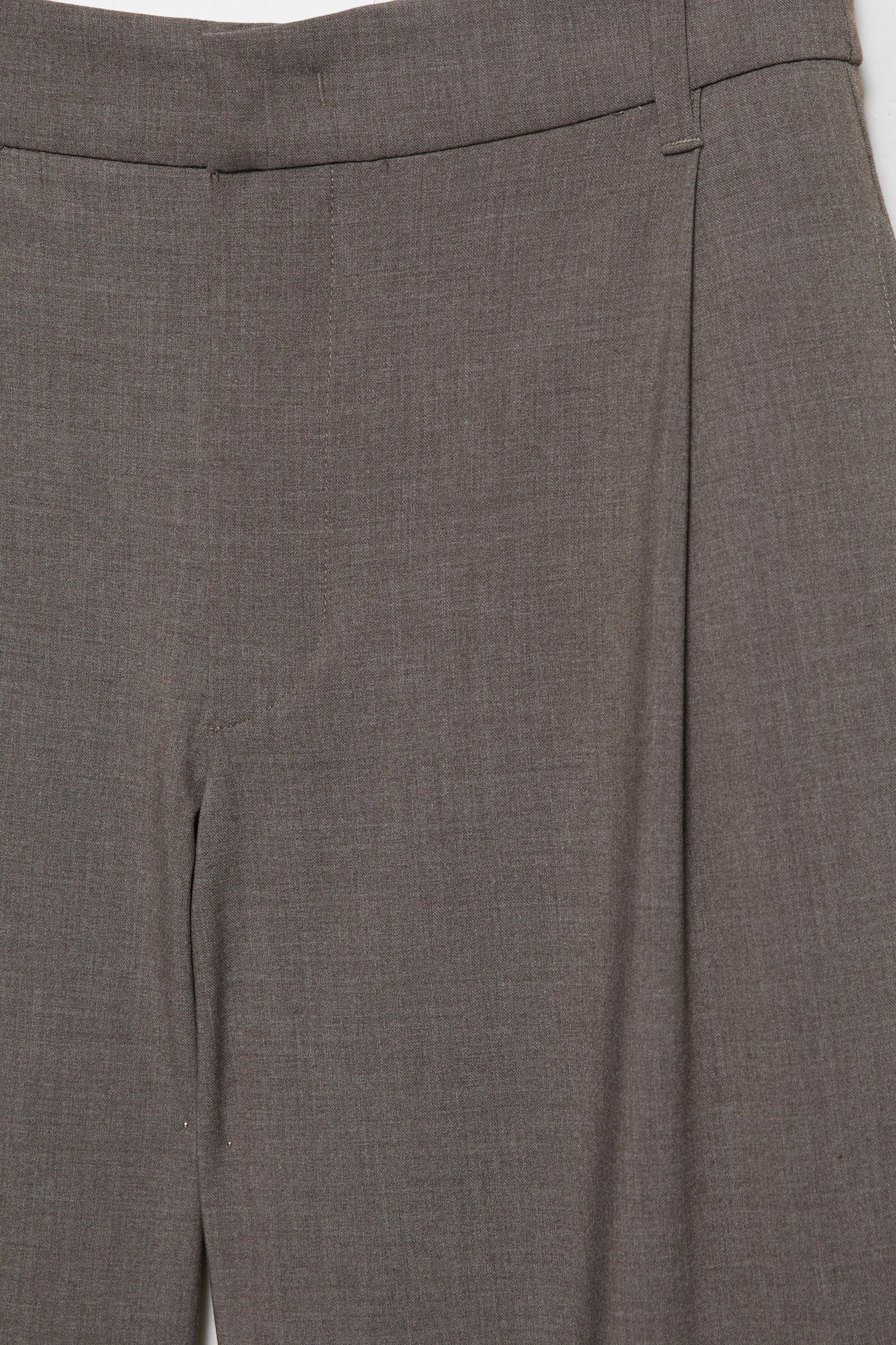 Darted smart trousers