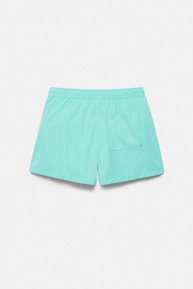 Basic swimming trunks — Water green 4