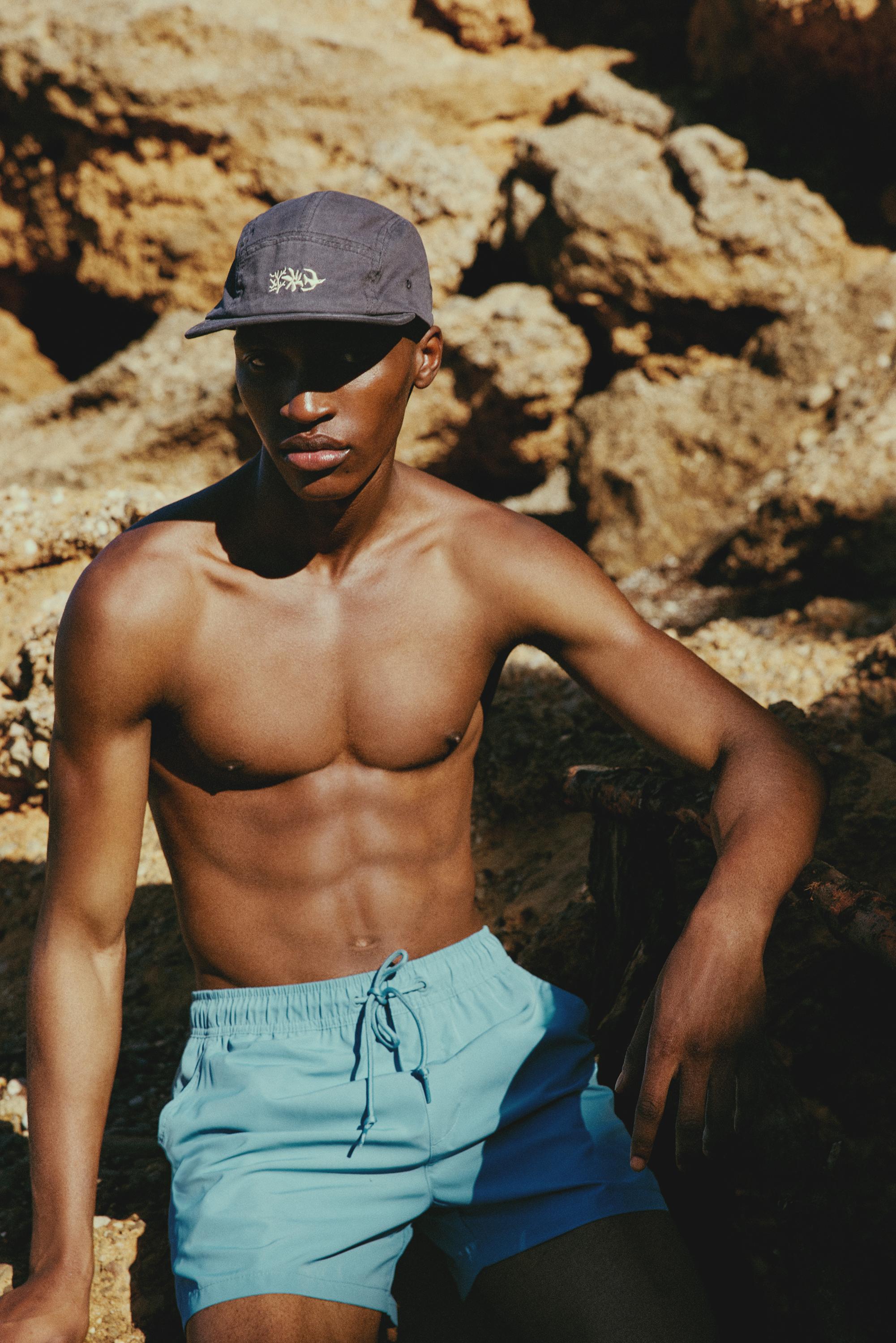Basic swimming trunks — Navy