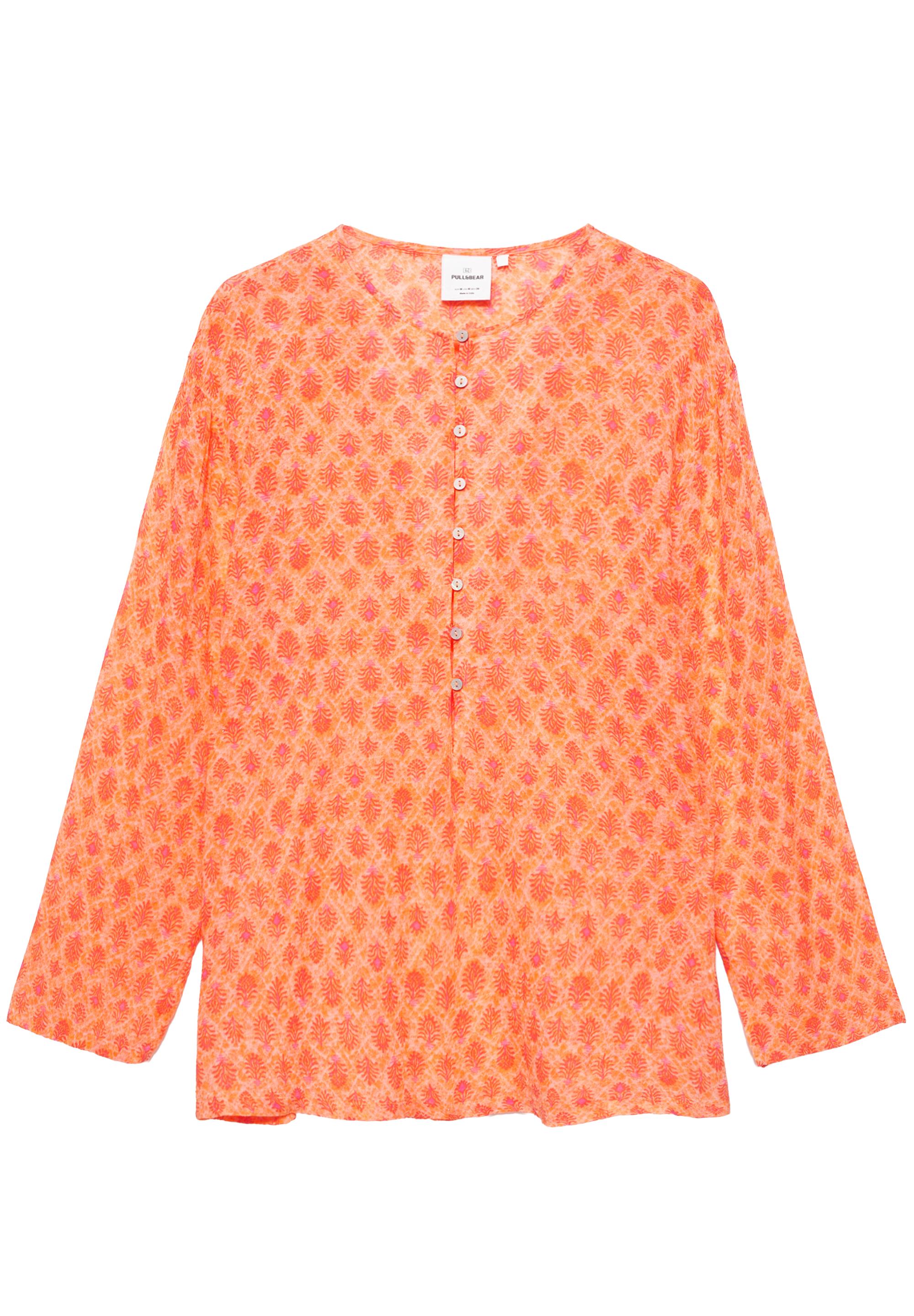 Printed flowing shirt