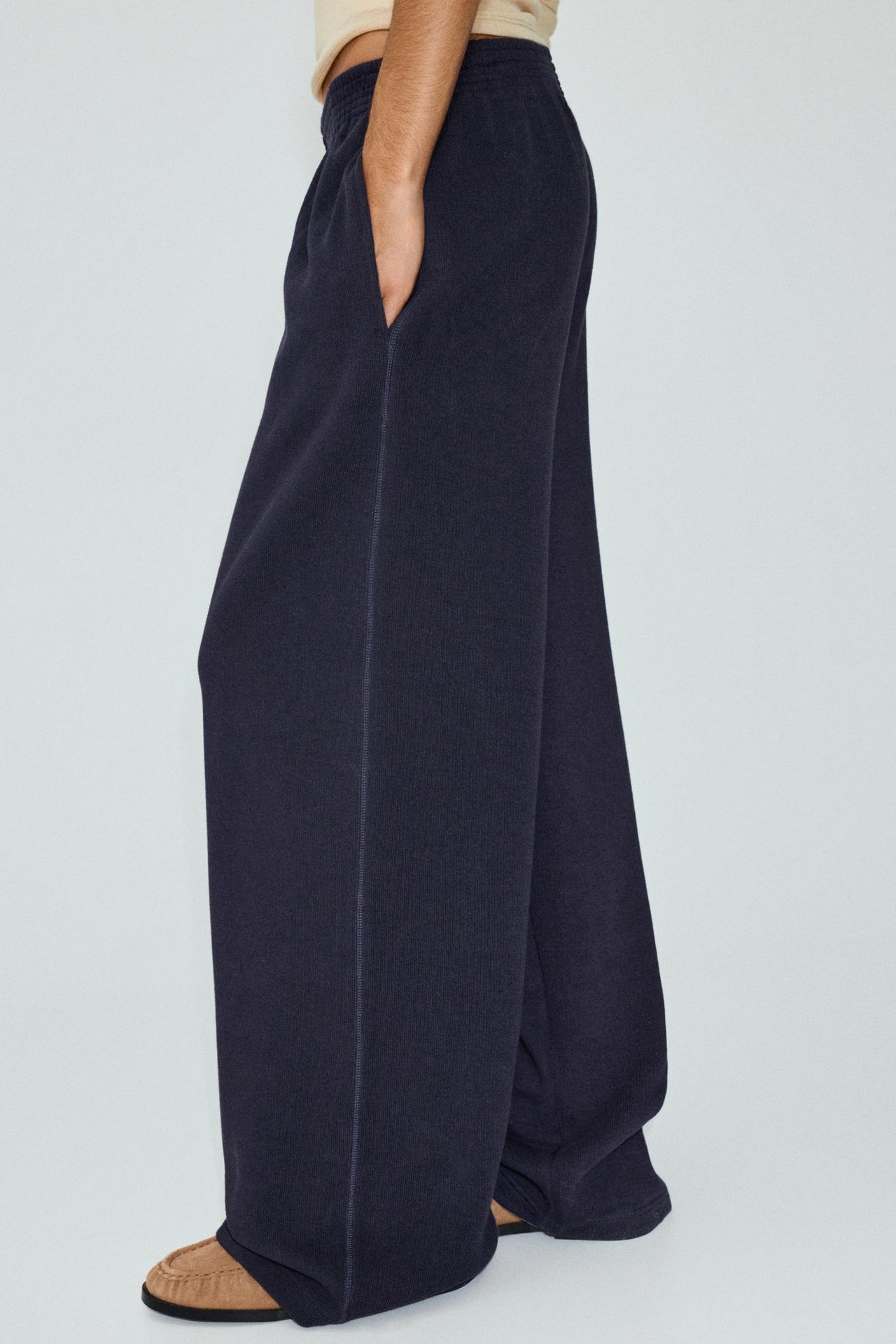 Heavyweight jogger trousers — Navy