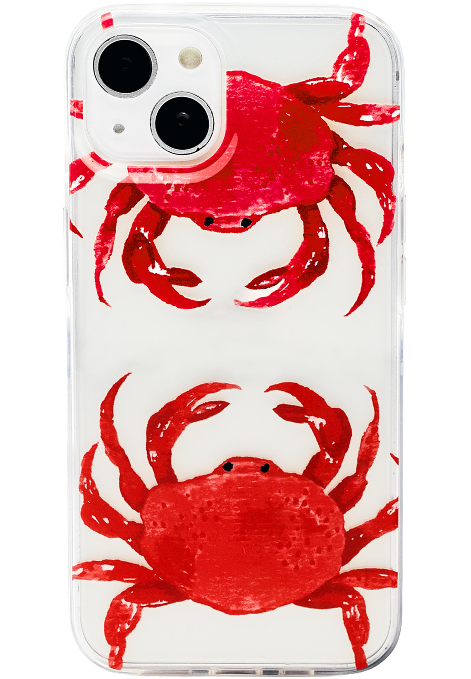 Crab iPhone case — Red
