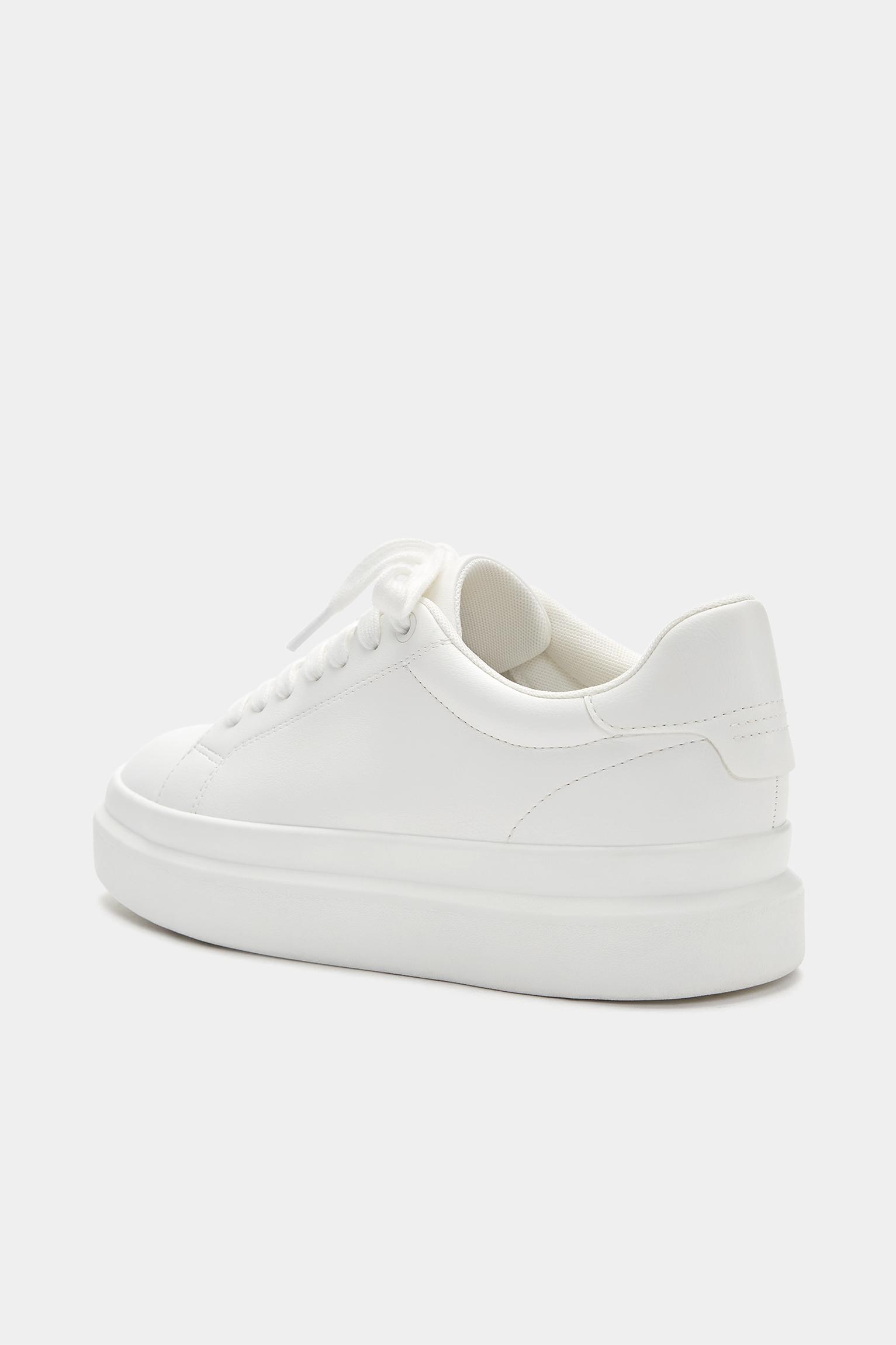 Sneakers met dikke zool - PULL\u0026BEAR