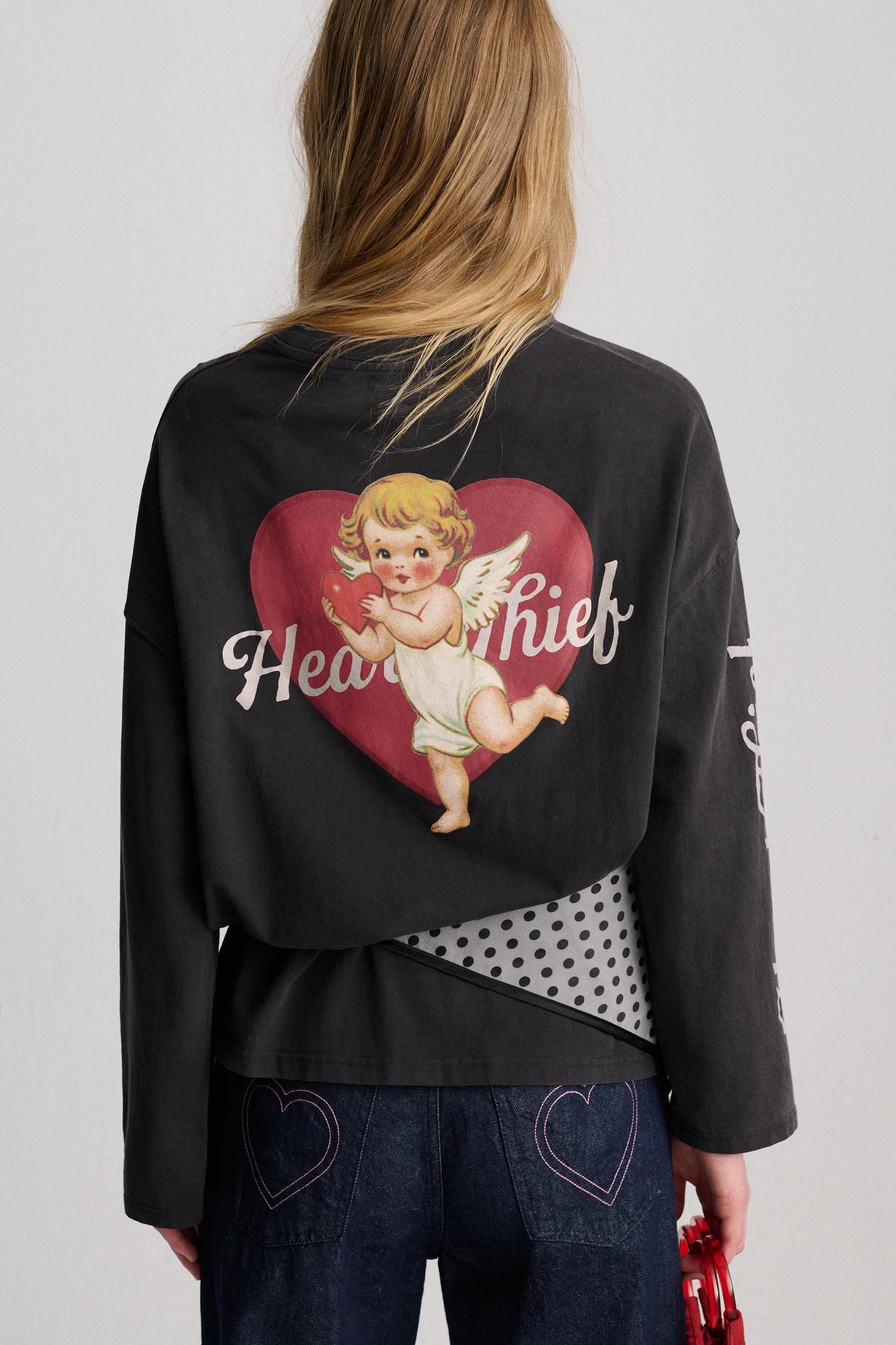 Uzun kollu Kupid t-shirt - Görsel 15